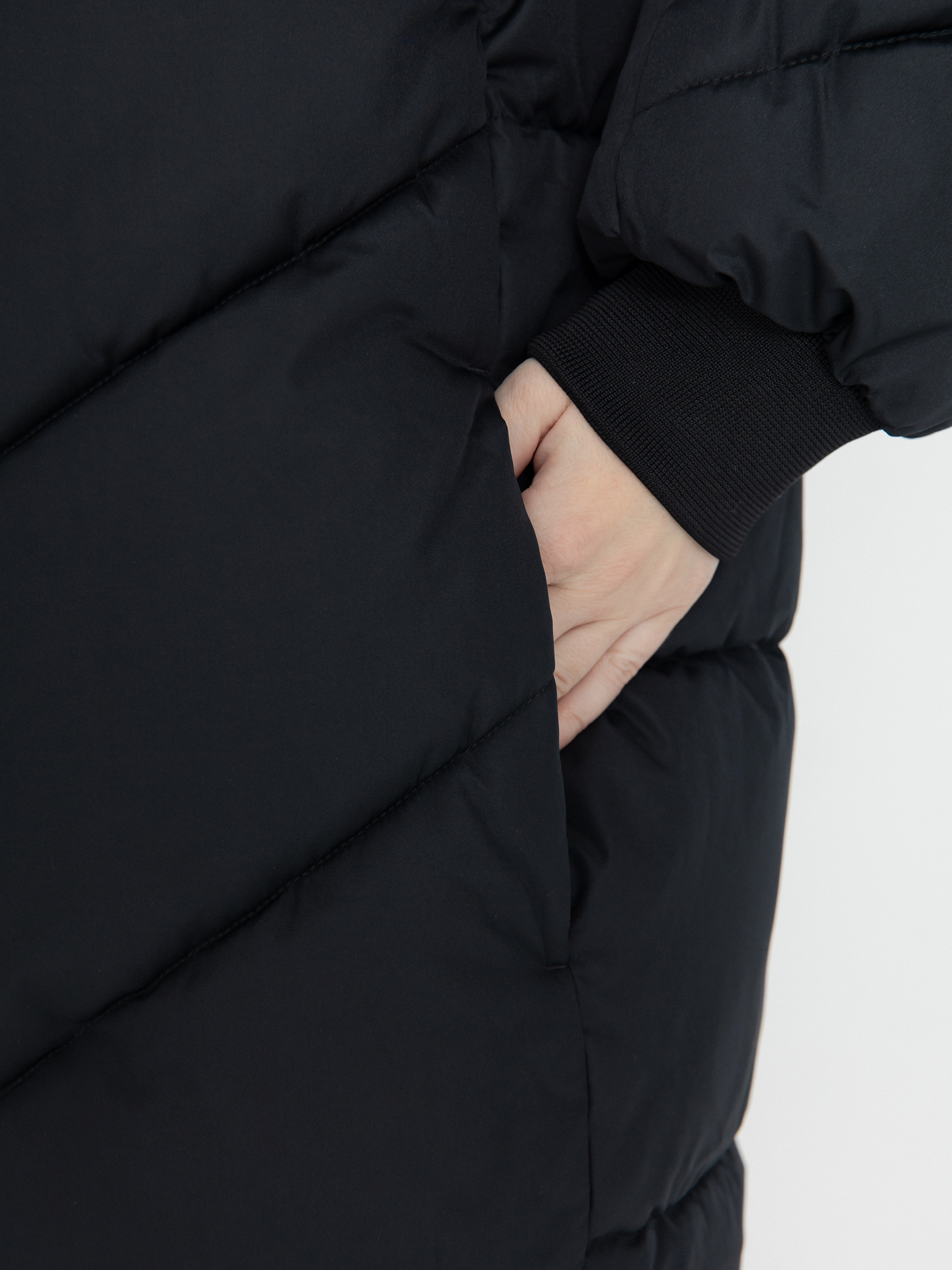 Volcom Jacke Alldaylong Puff Wmn (black)