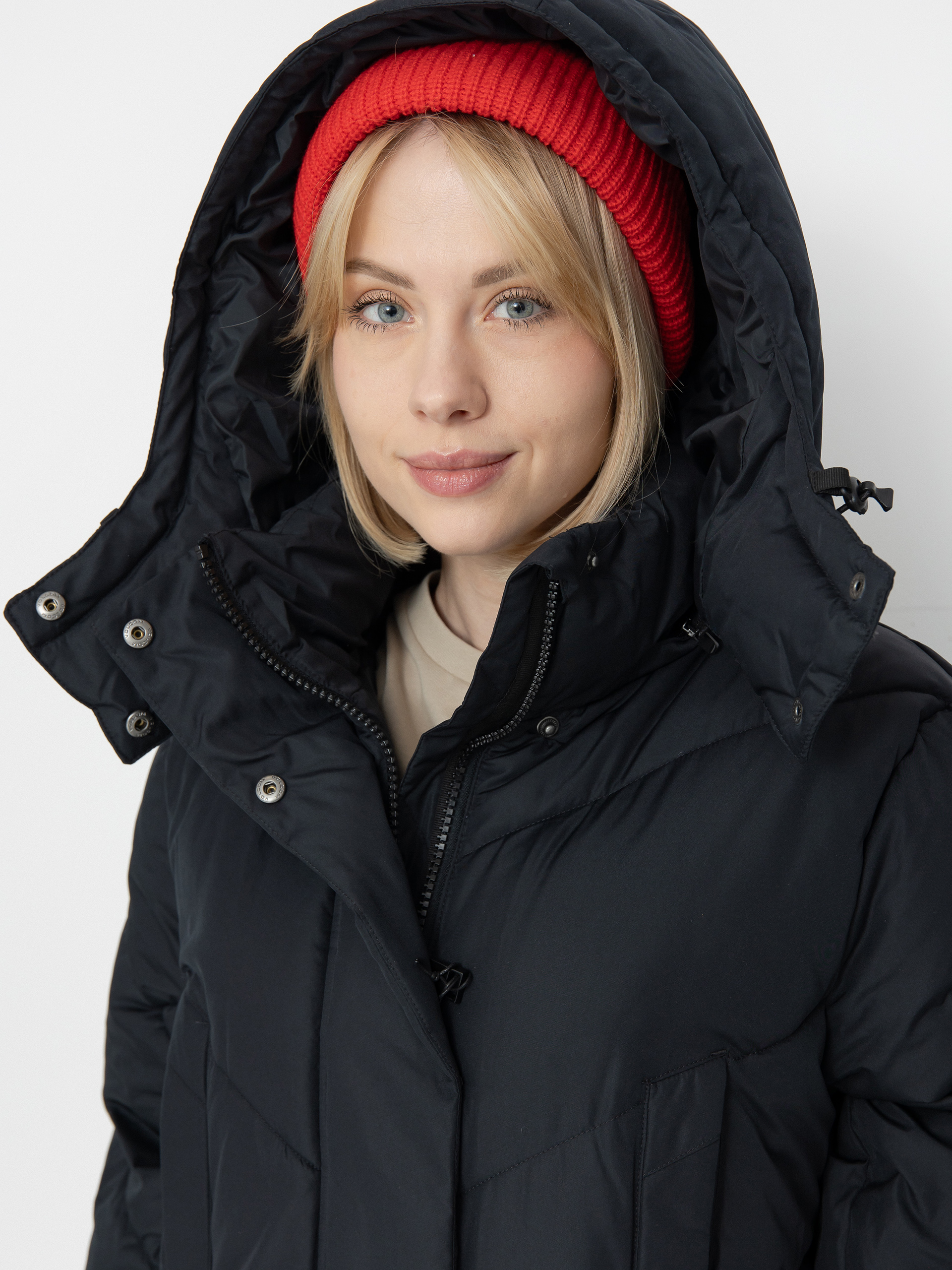Volcom Jacke Alldaylong Puff Wmn (black)