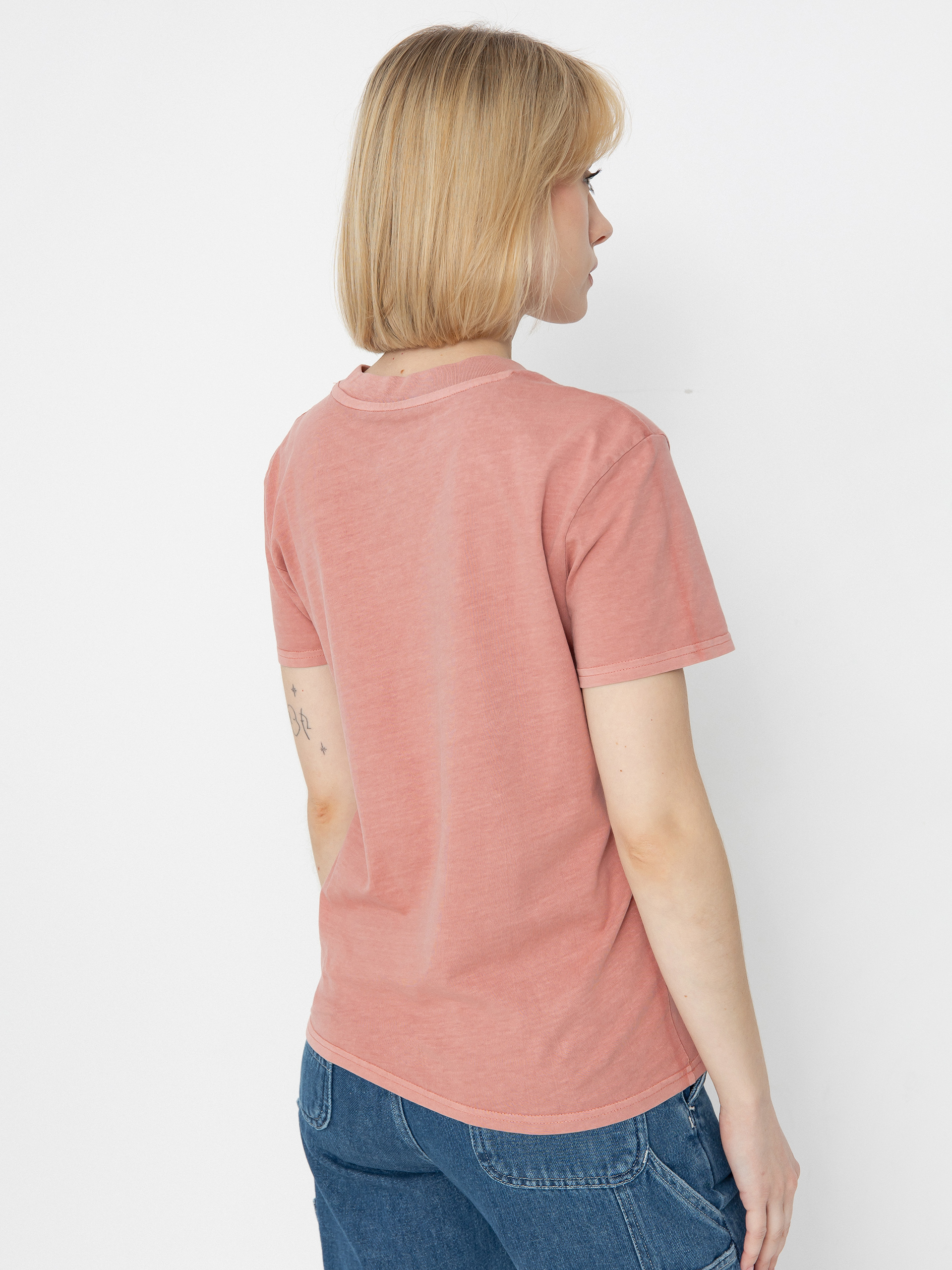 Volcom Solid Stone Emb T-shirt Wmn (mauve rose)