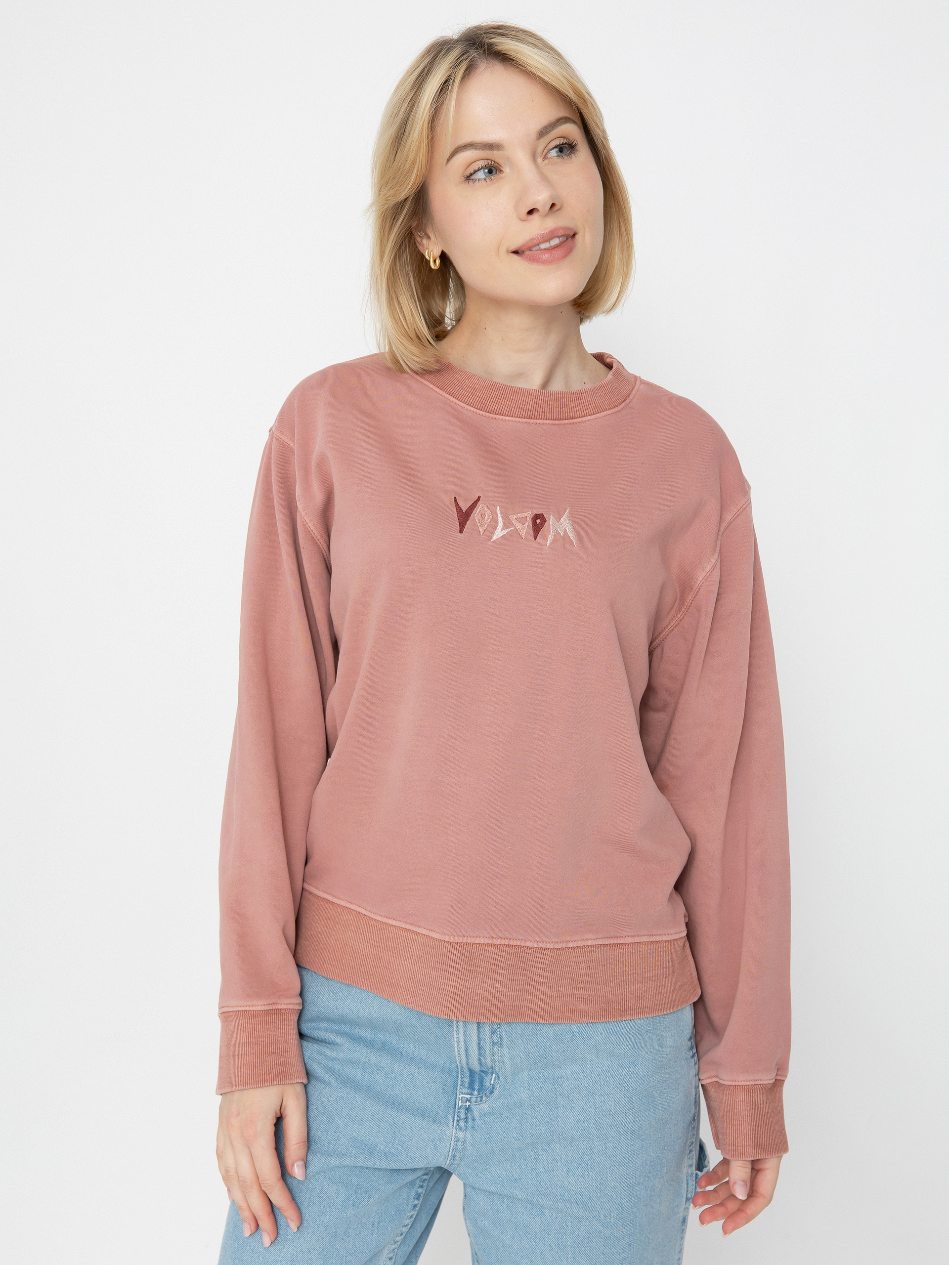 Volcom Sweatshirt Spikstone Crew Wmn (mauve rose)