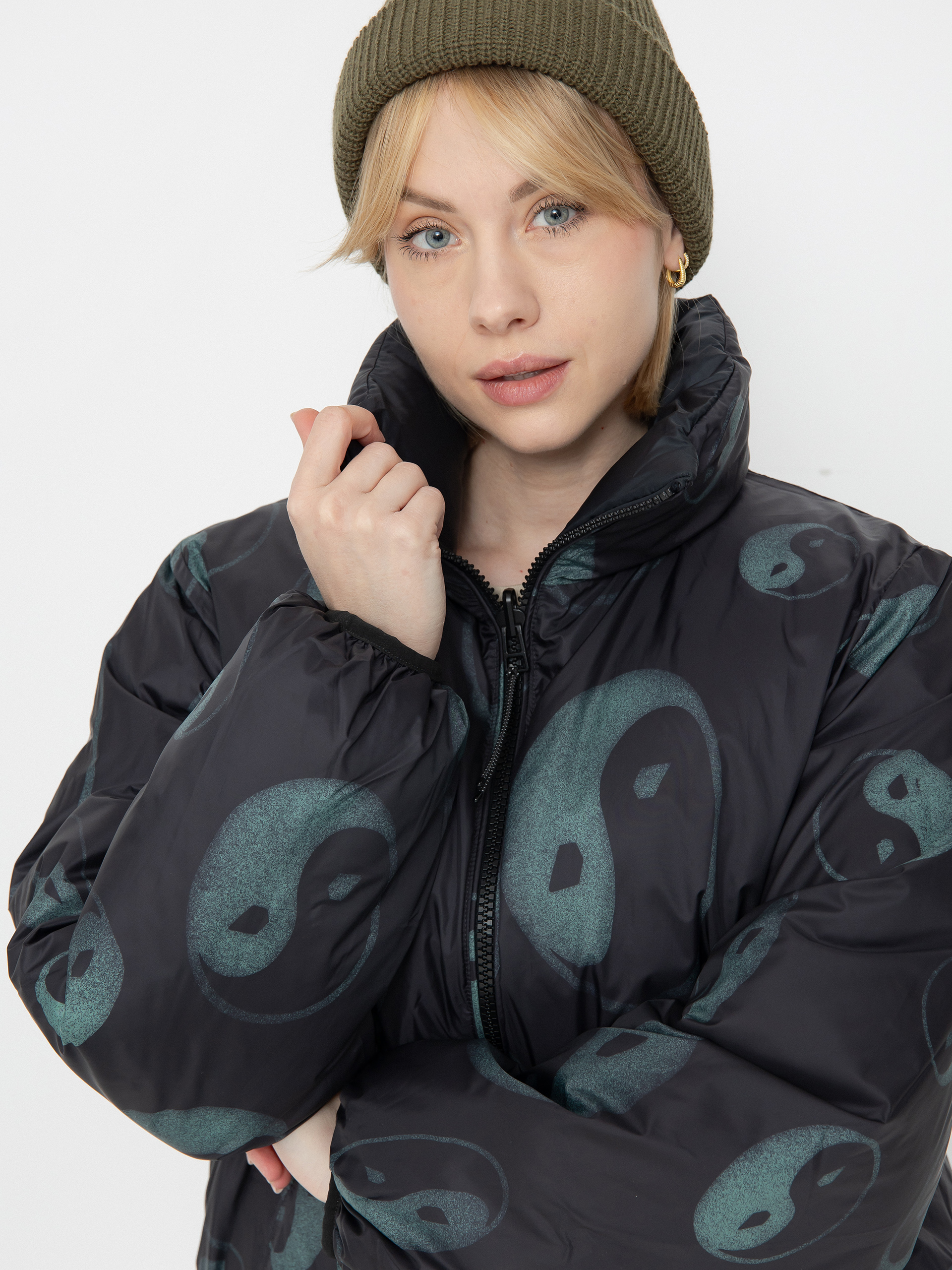 Volcom Stone Sense Reversible Puff Jacket Wmn (black)
