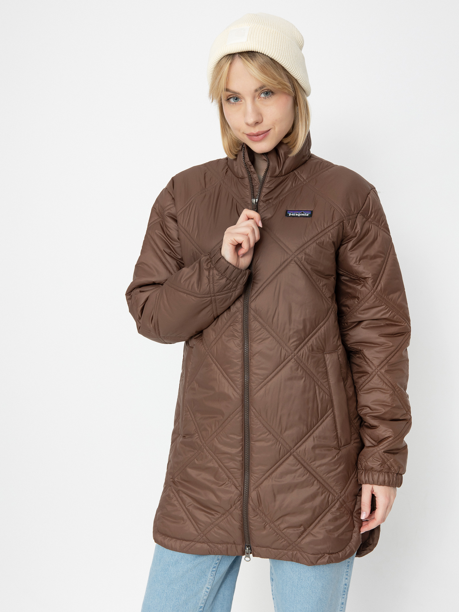 Patagonia Pine Bank Insulated Parka Wmn Jacket brown (molasses