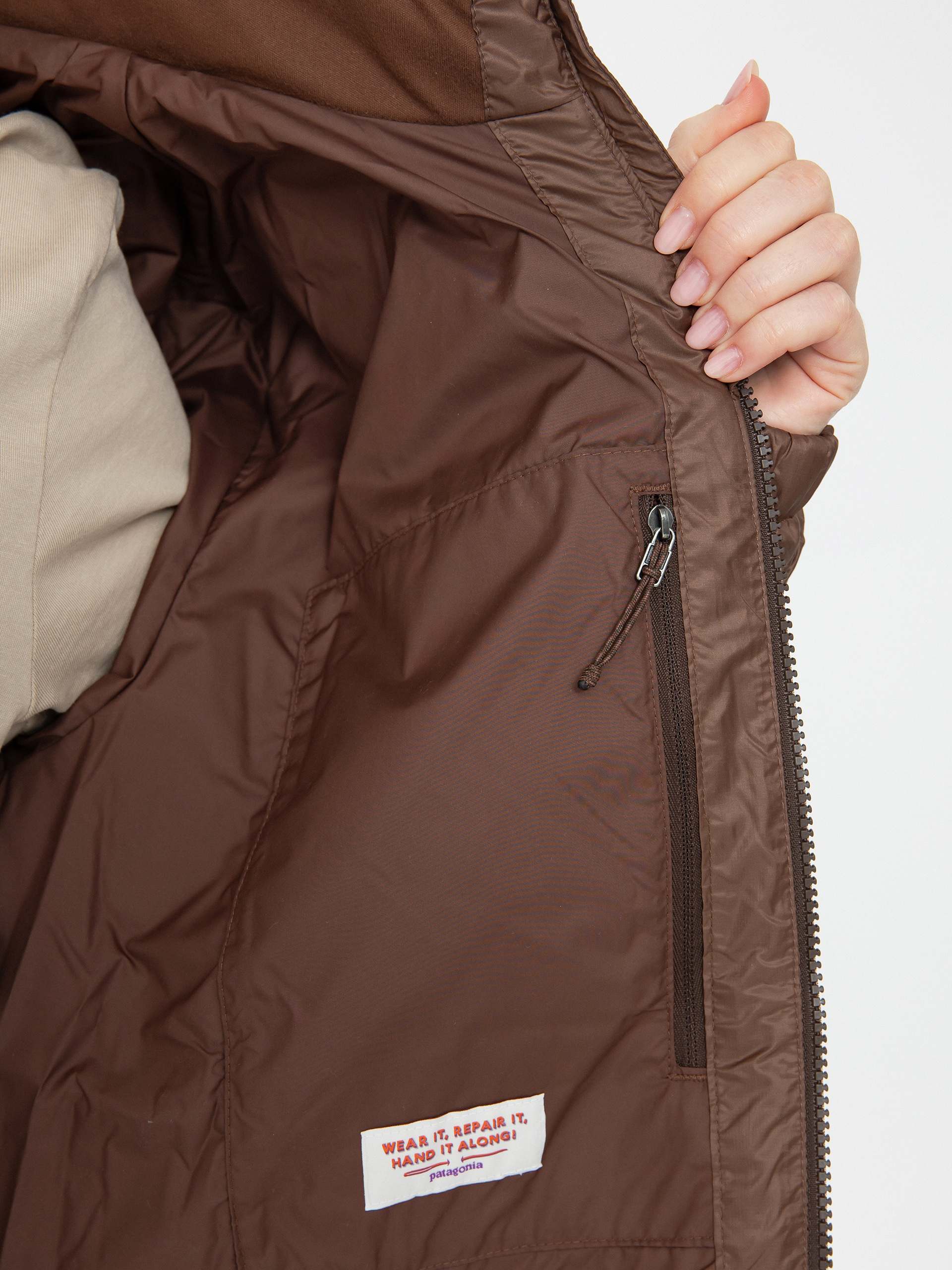 Patagonia Pine Bank Insulated Parka Wmn Jacke (molasses brown)