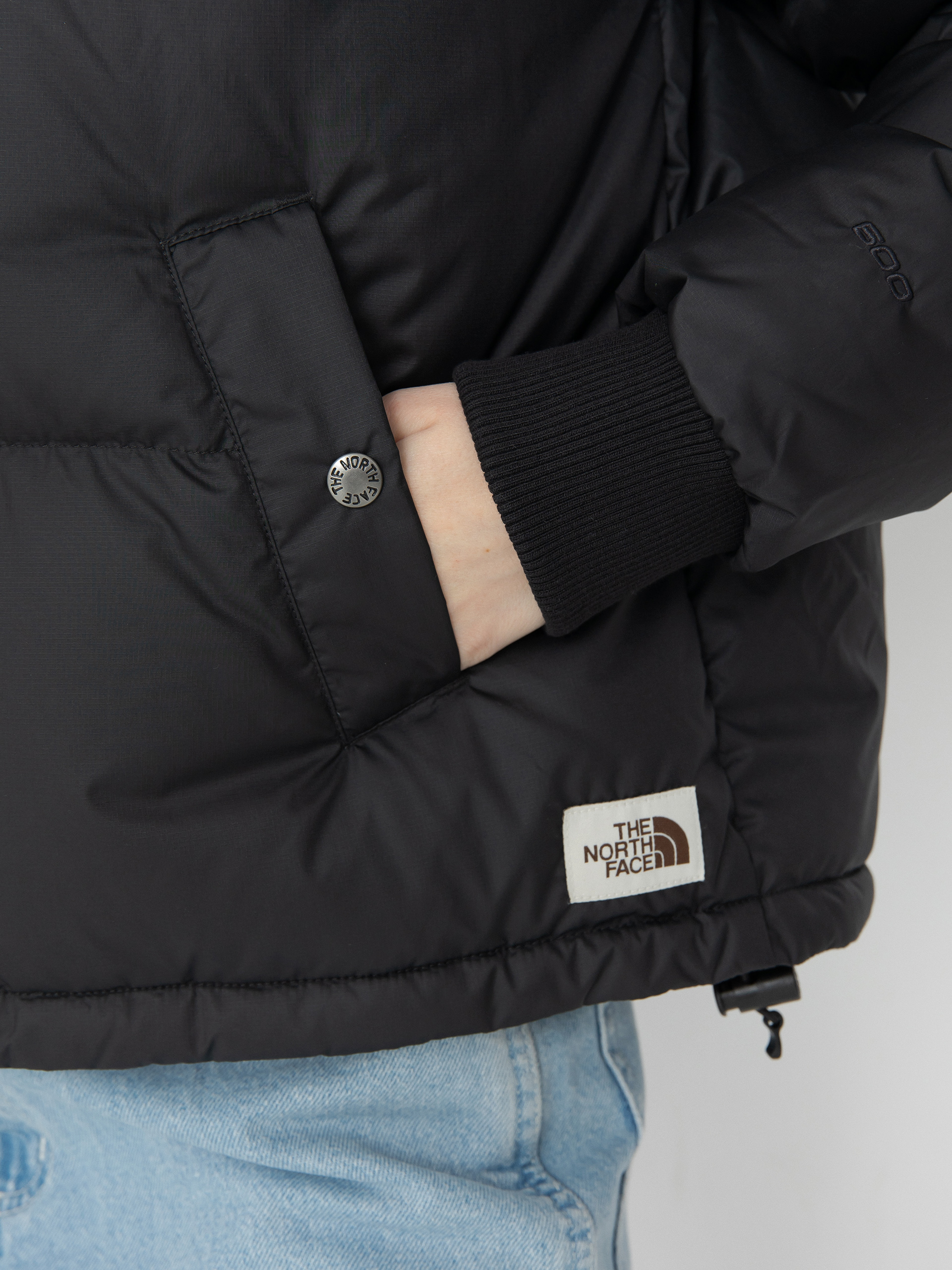 The North Face Down Paralta Puffer Jacket Wmn (tnf black/asphalt grey)