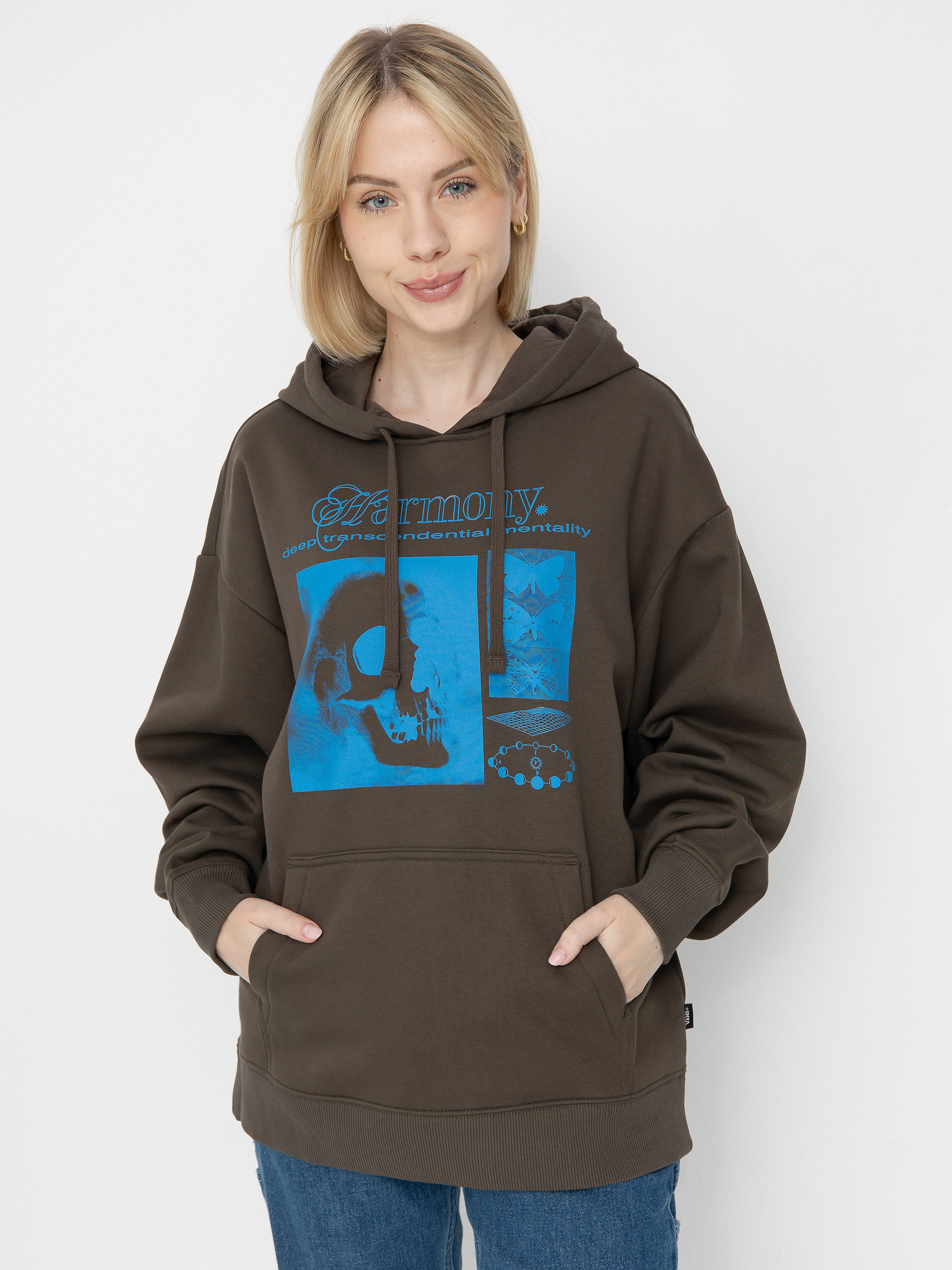 Vans Hoodie Harmonious Os HD Wmn (turkish coffee)