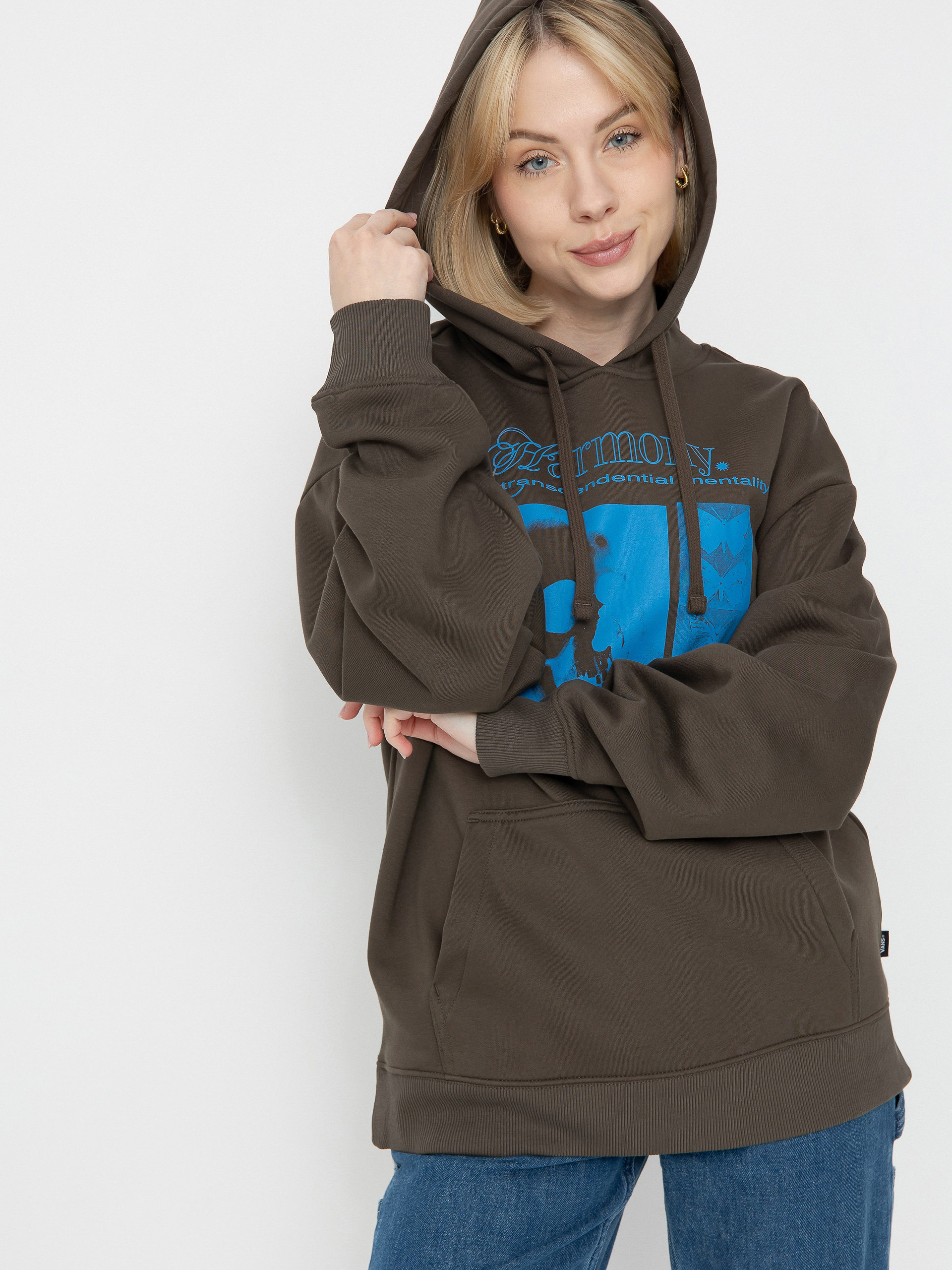 Vans Hoodie Harmonious Os HD Wmn (turkish coffee)