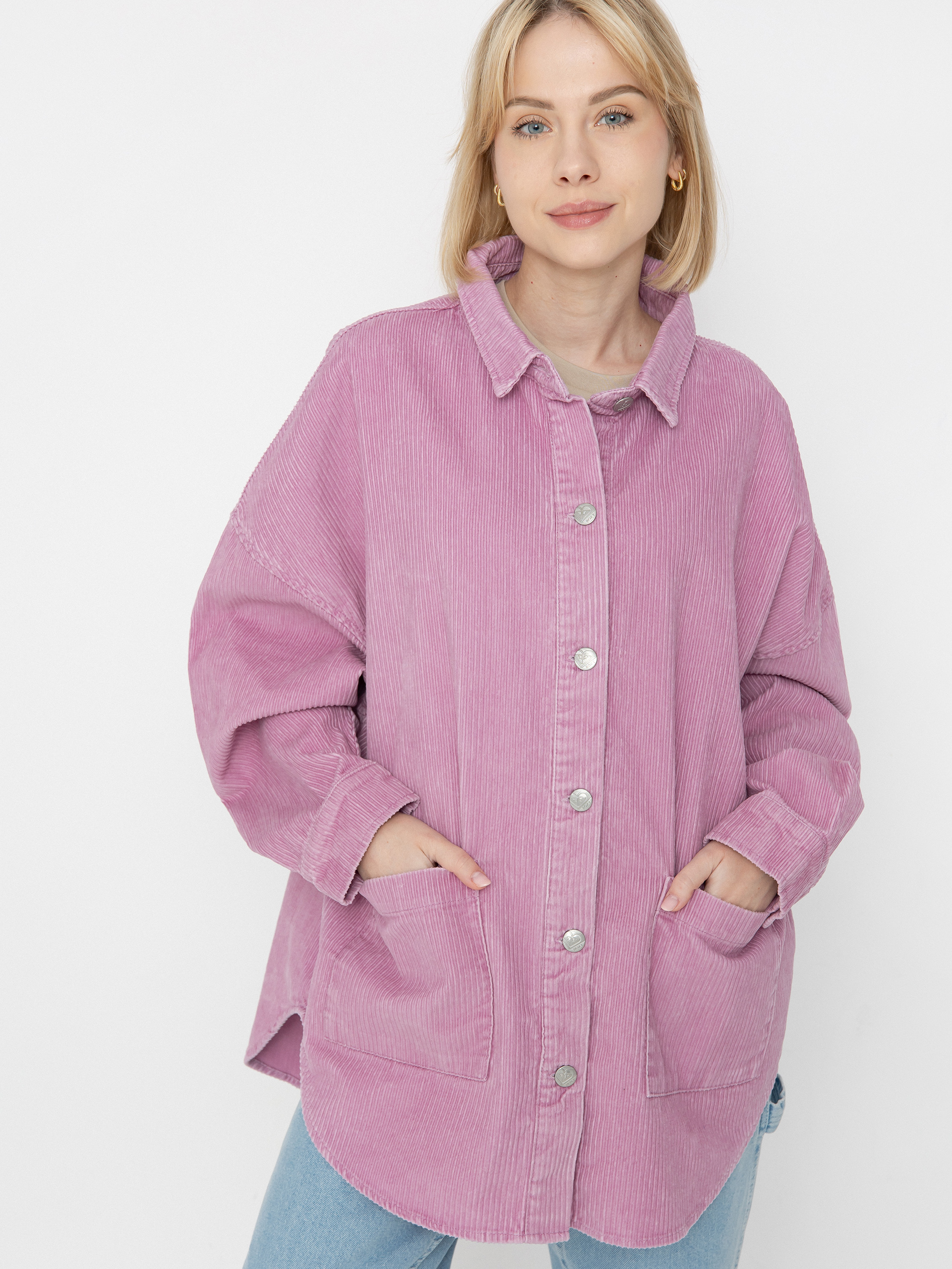 Roxy Kick Back Washed Cord Shirt Roxy Kick Back Washed Cord Shirt