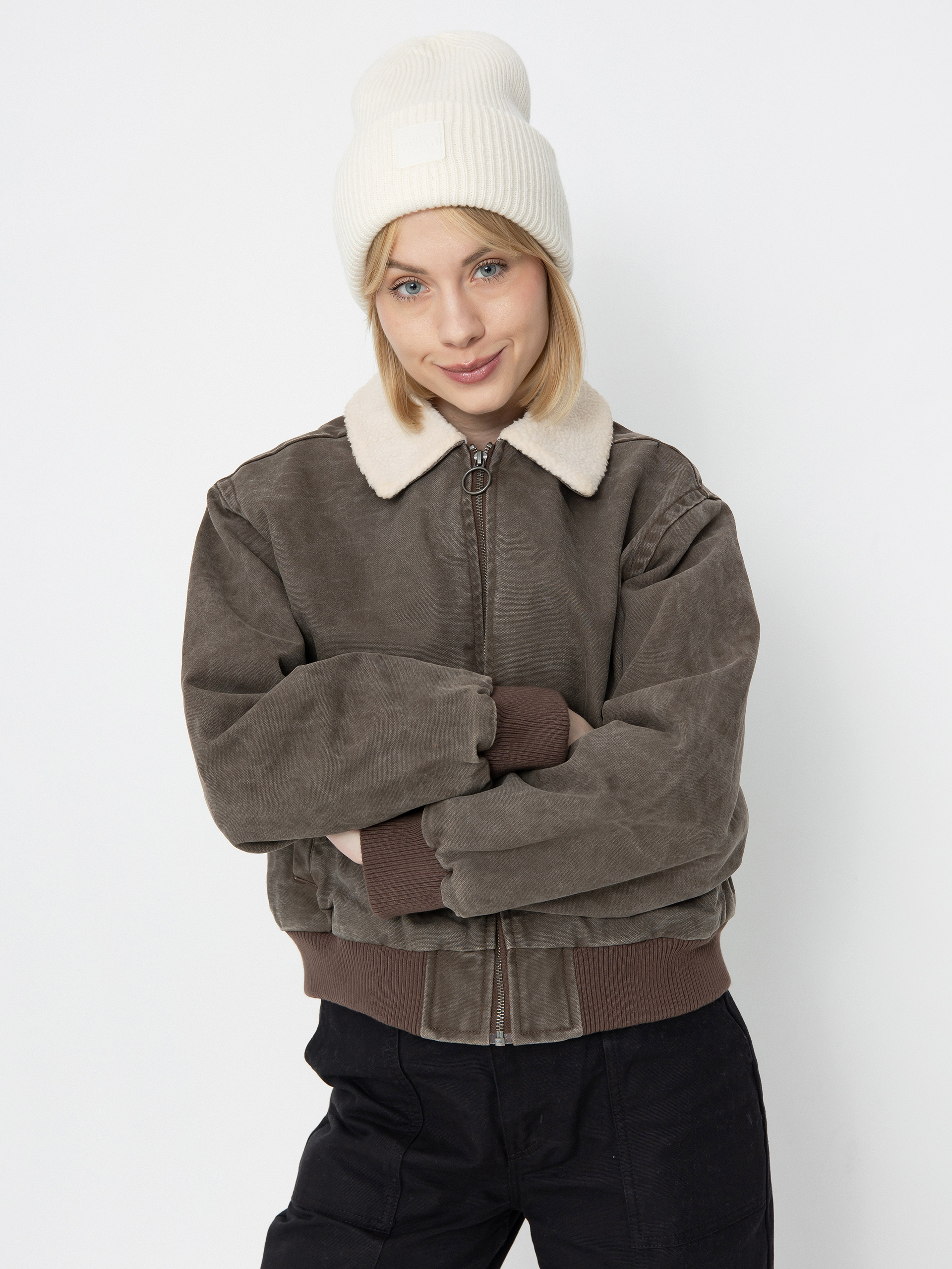 Element Jacket Reynis Canvas Bomber Wmn (bracken)