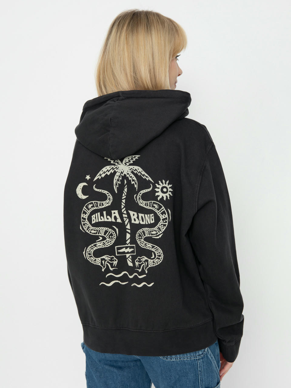 Billabong Snake Mantra HD Wmn Hoodie (off black)