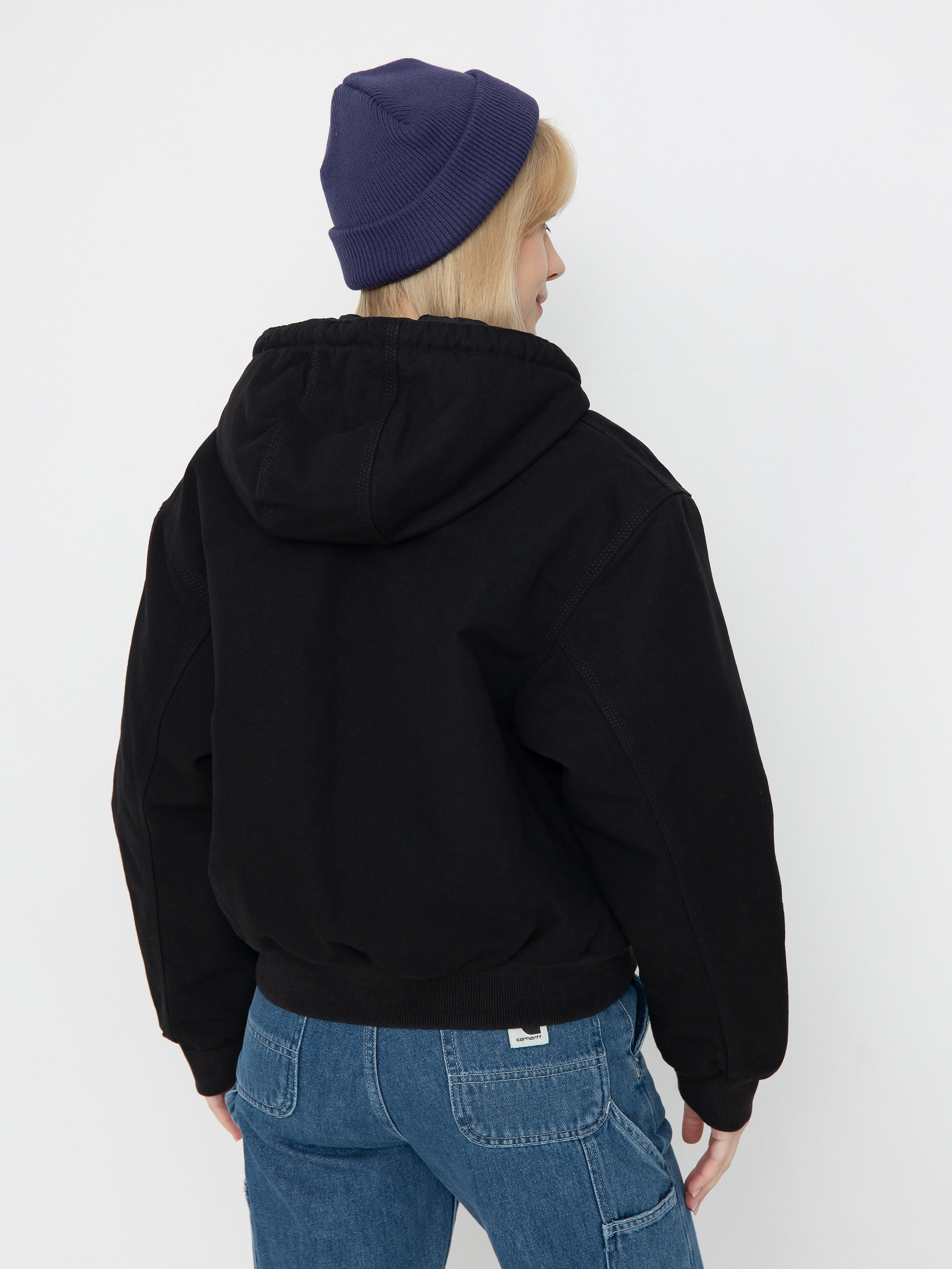 Carhartt WIP Jacket OG Active Wmn (black rinsed canvas)