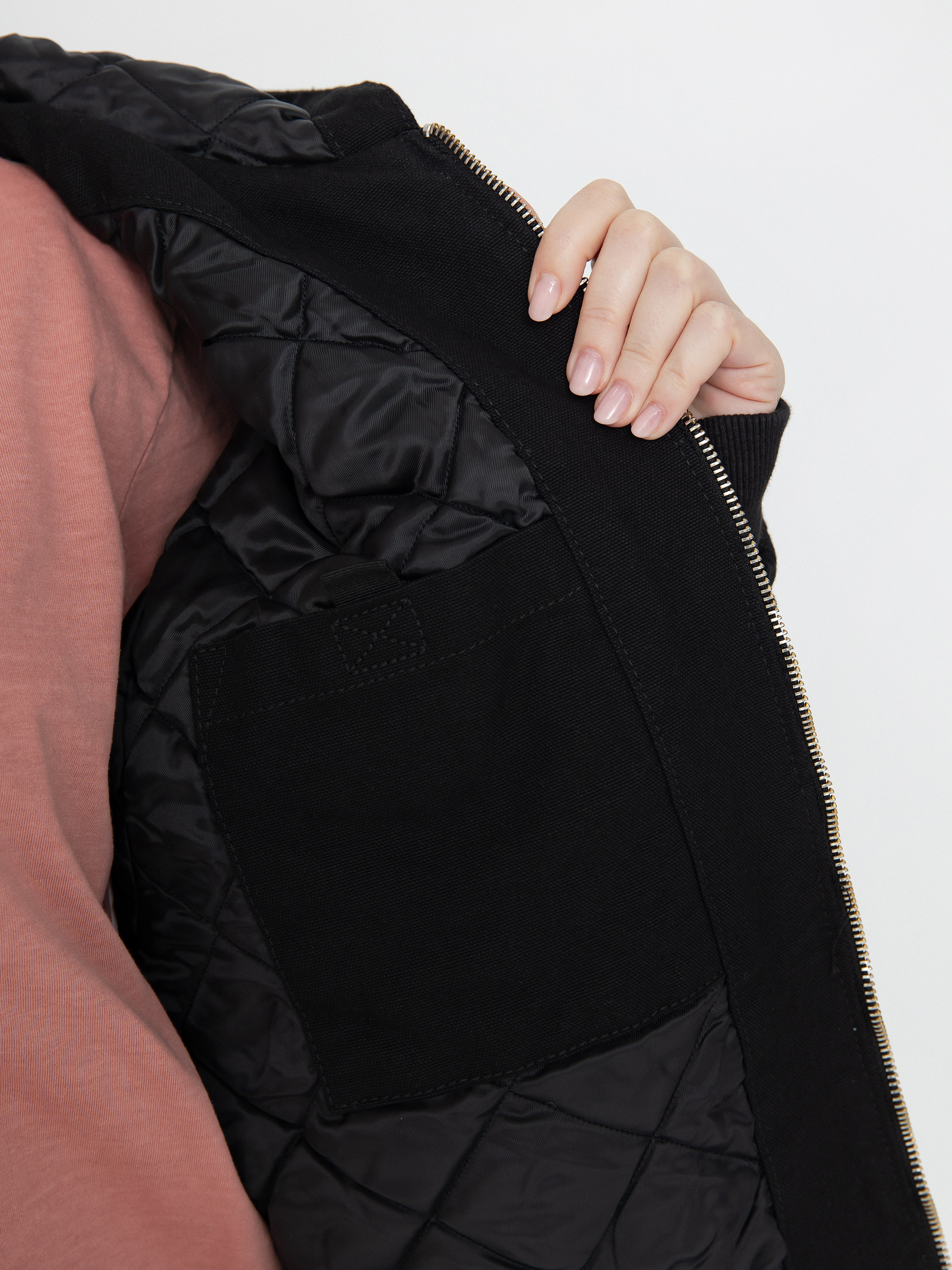 Carhartt WIP Jacket OG Active Wmn (black rinsed canvas)