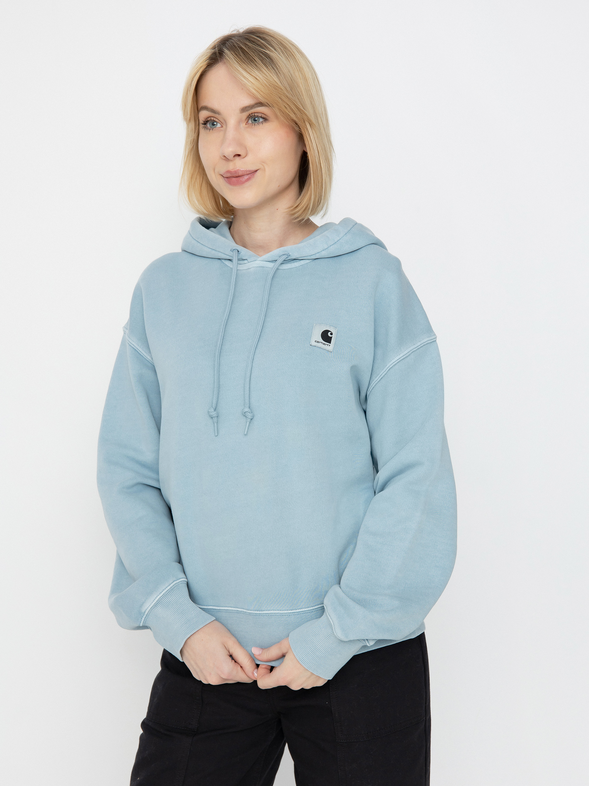 Carhartt WIP Hoodie Nelson HD Wmn (dusty ice)