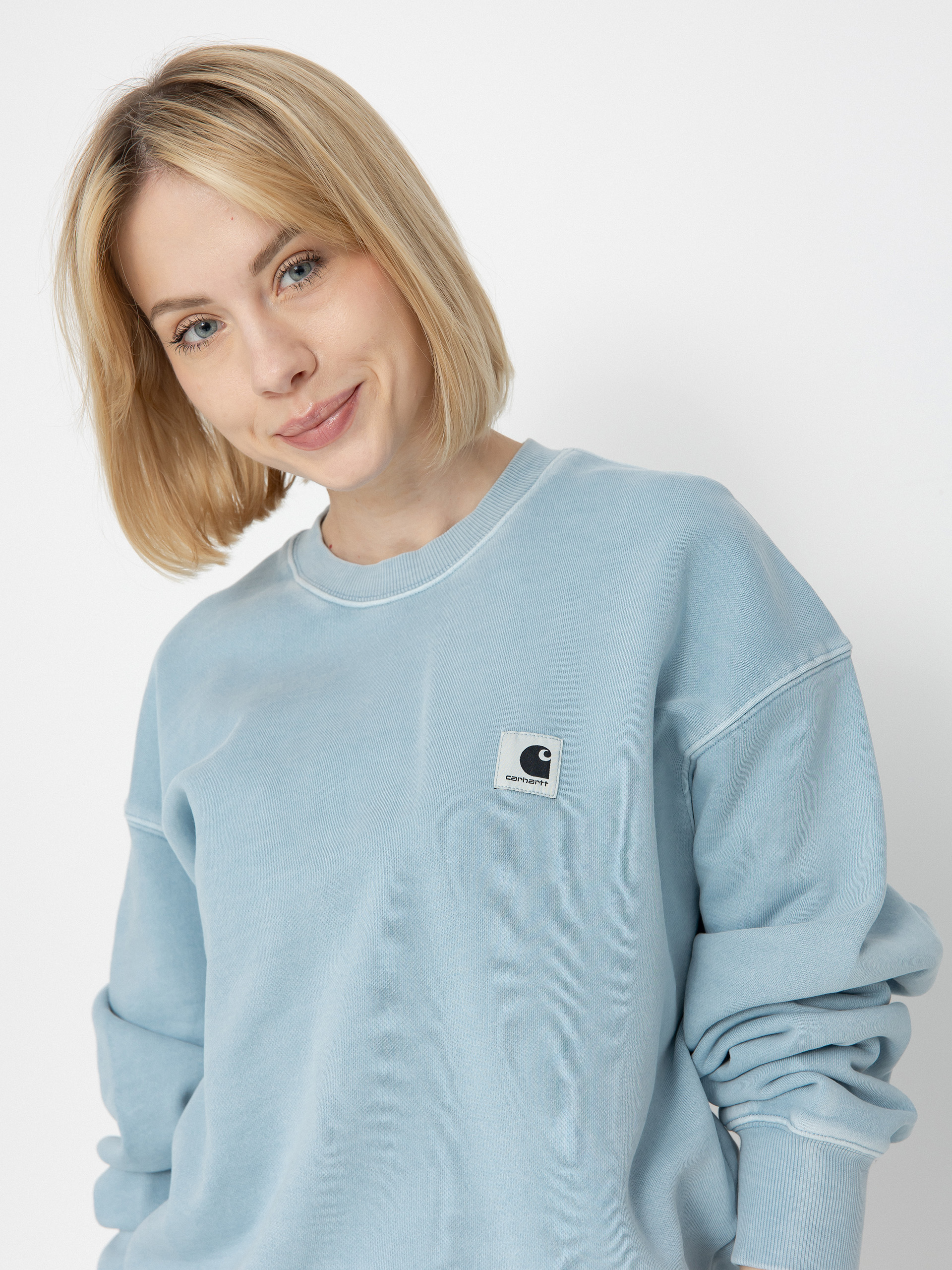 Carhartt WIP Sweatshirt Nelson Wmn (dusty ice)