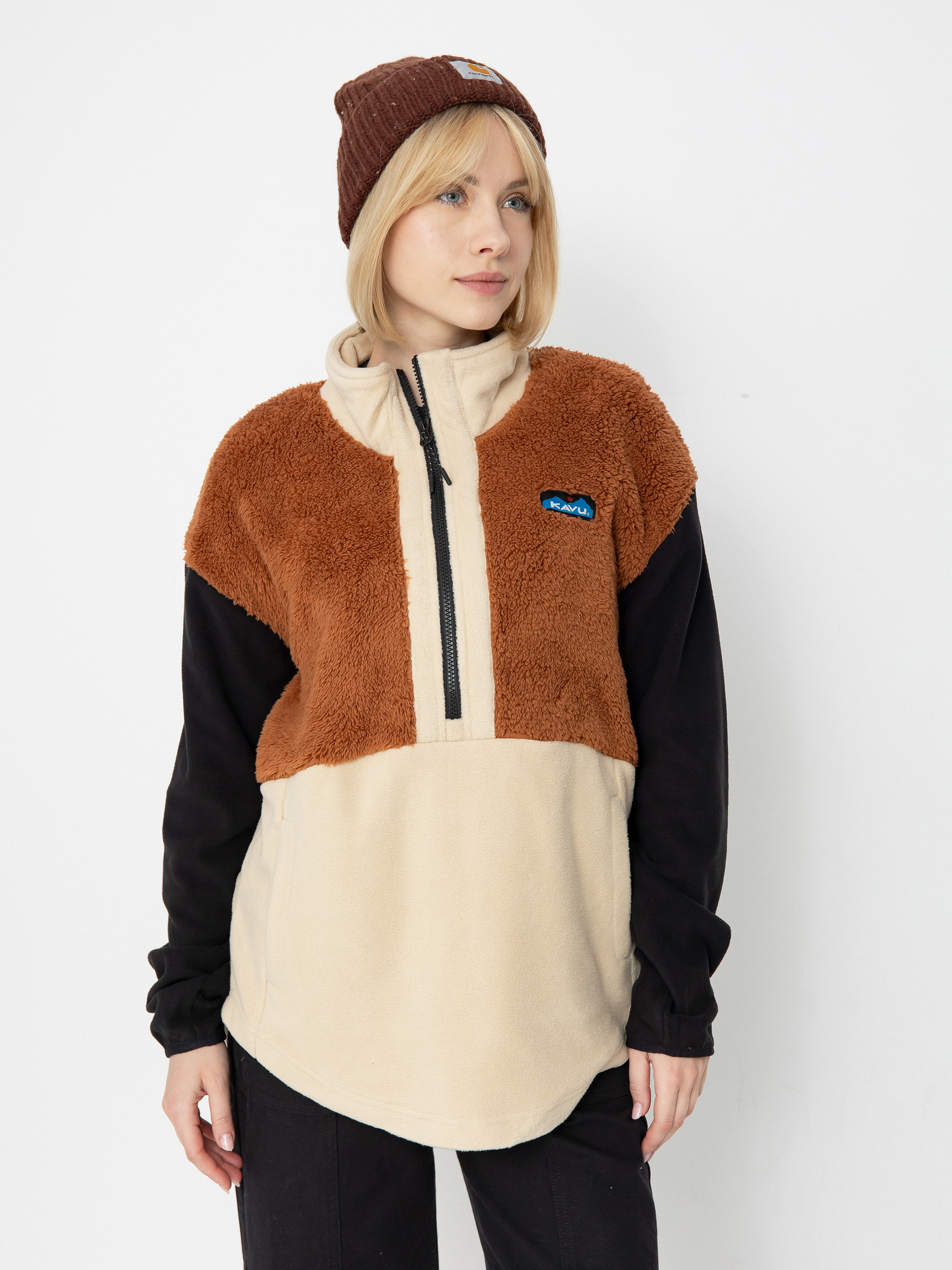 Kavu Fleece Jacke Timber Lane (earth mix)