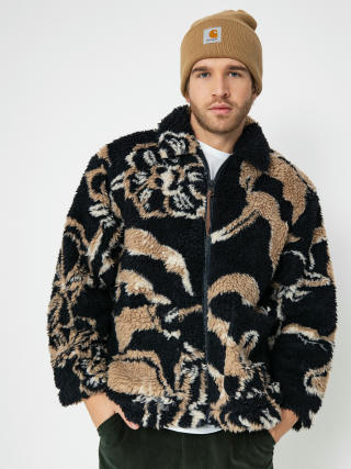 OBEY Jacket Mushroom Sherpa (dark navy multi)