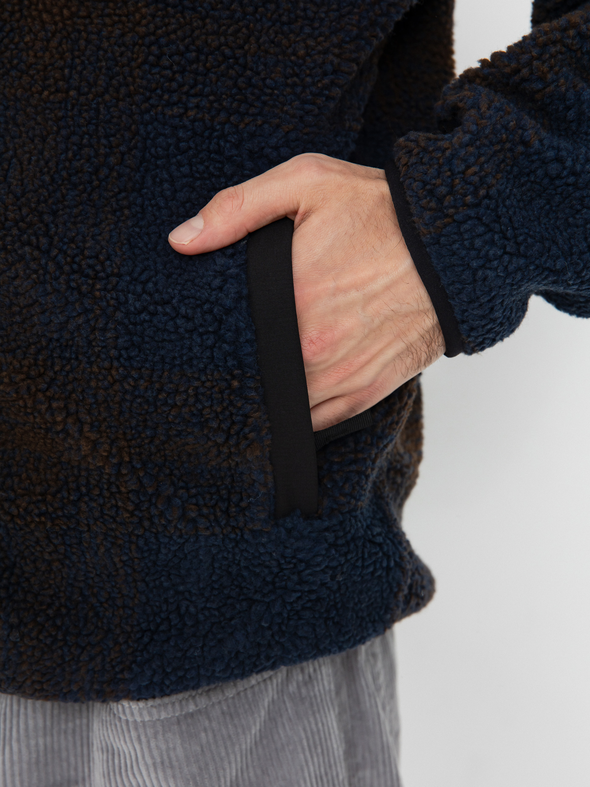 Element Jacket Classic Sherpa - blue (eclipse navy/java plaid)