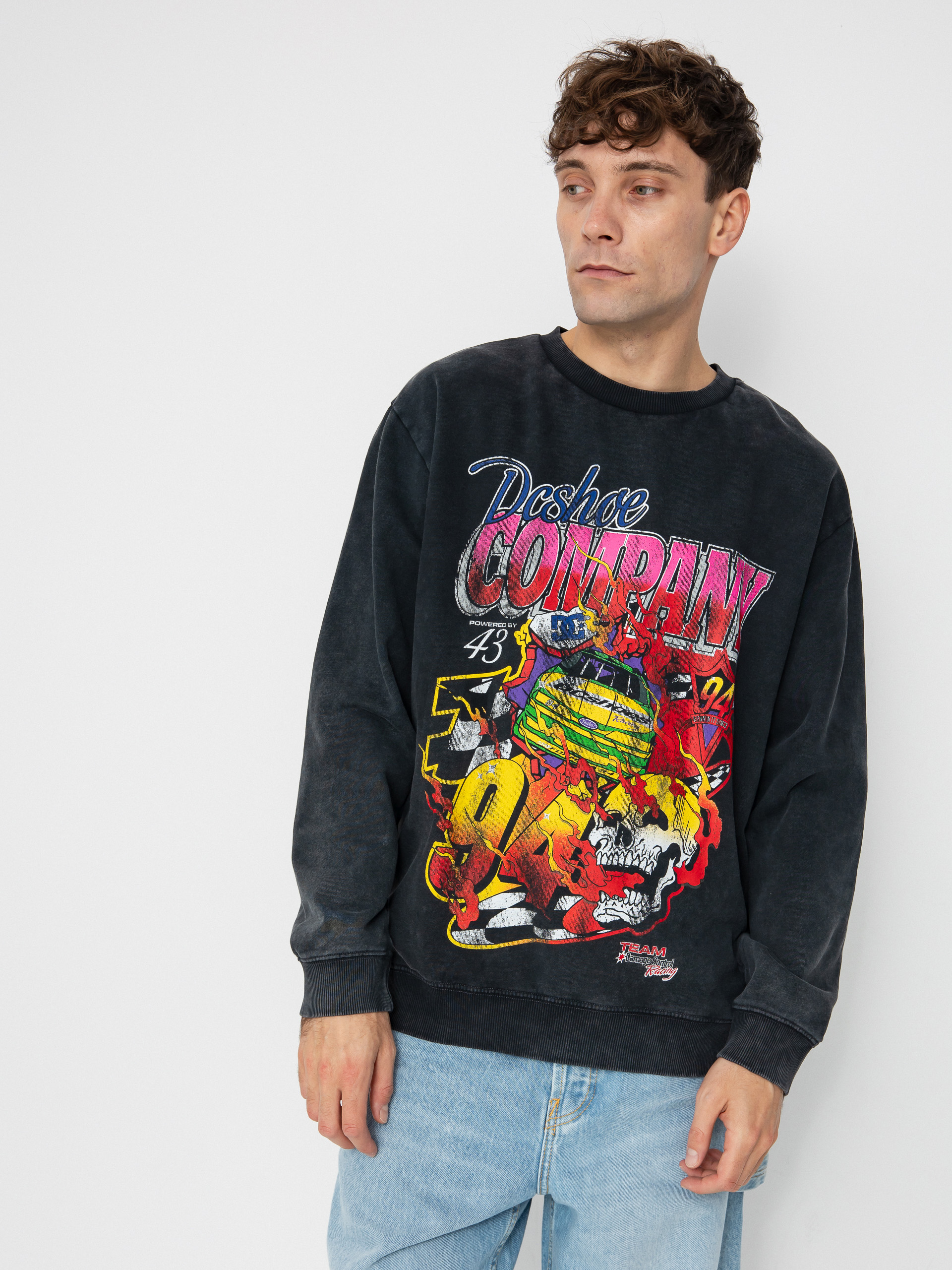 DC キャンディーストライプ DC Sweatshirt Throwback 94 - black (black acid)