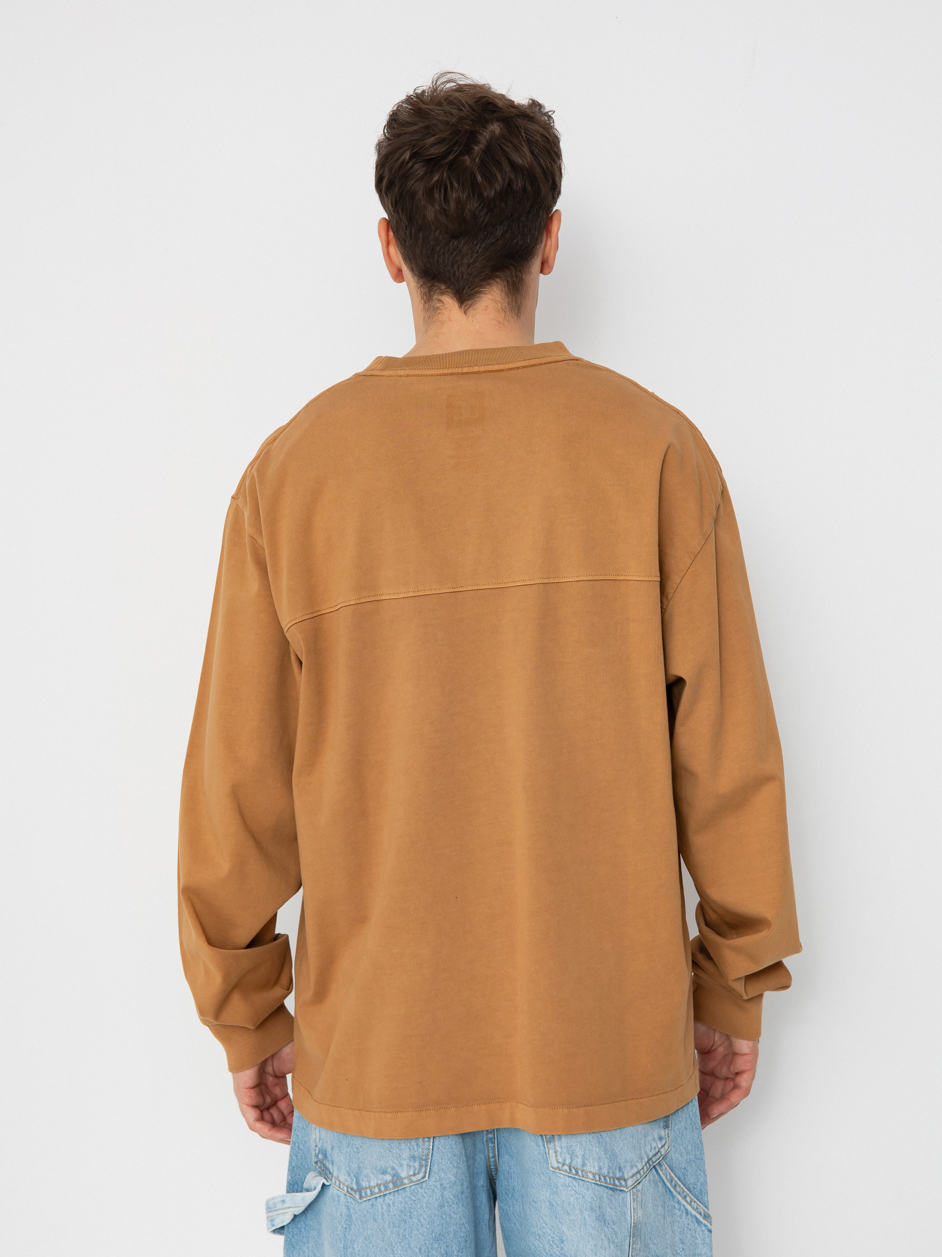 DC Longsleeve No 94 Worker Pocket (chipmunk enzyme wash)