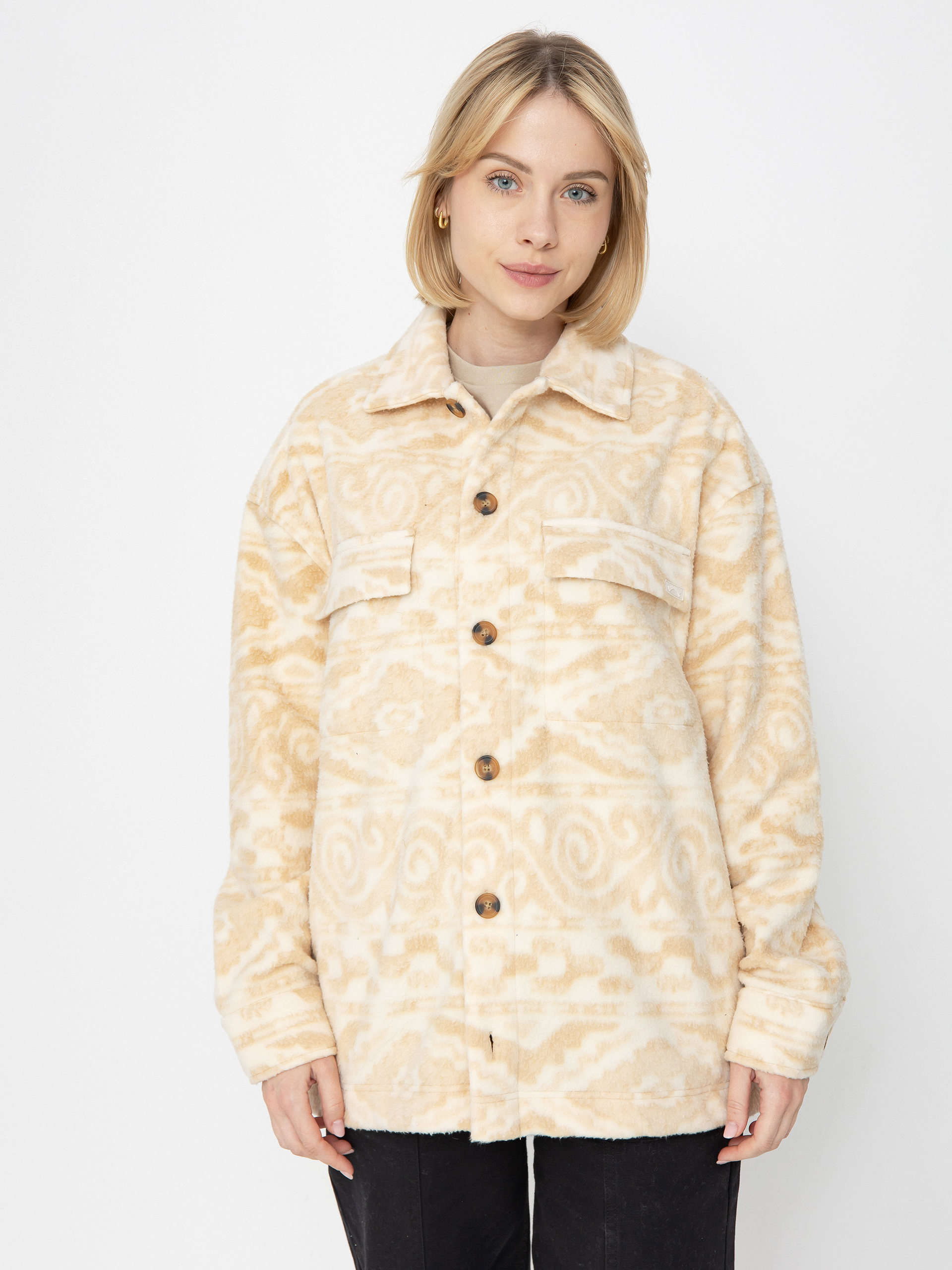 Billabong Shirt Happy Camper Shacket Wmn - beige (wet sand)