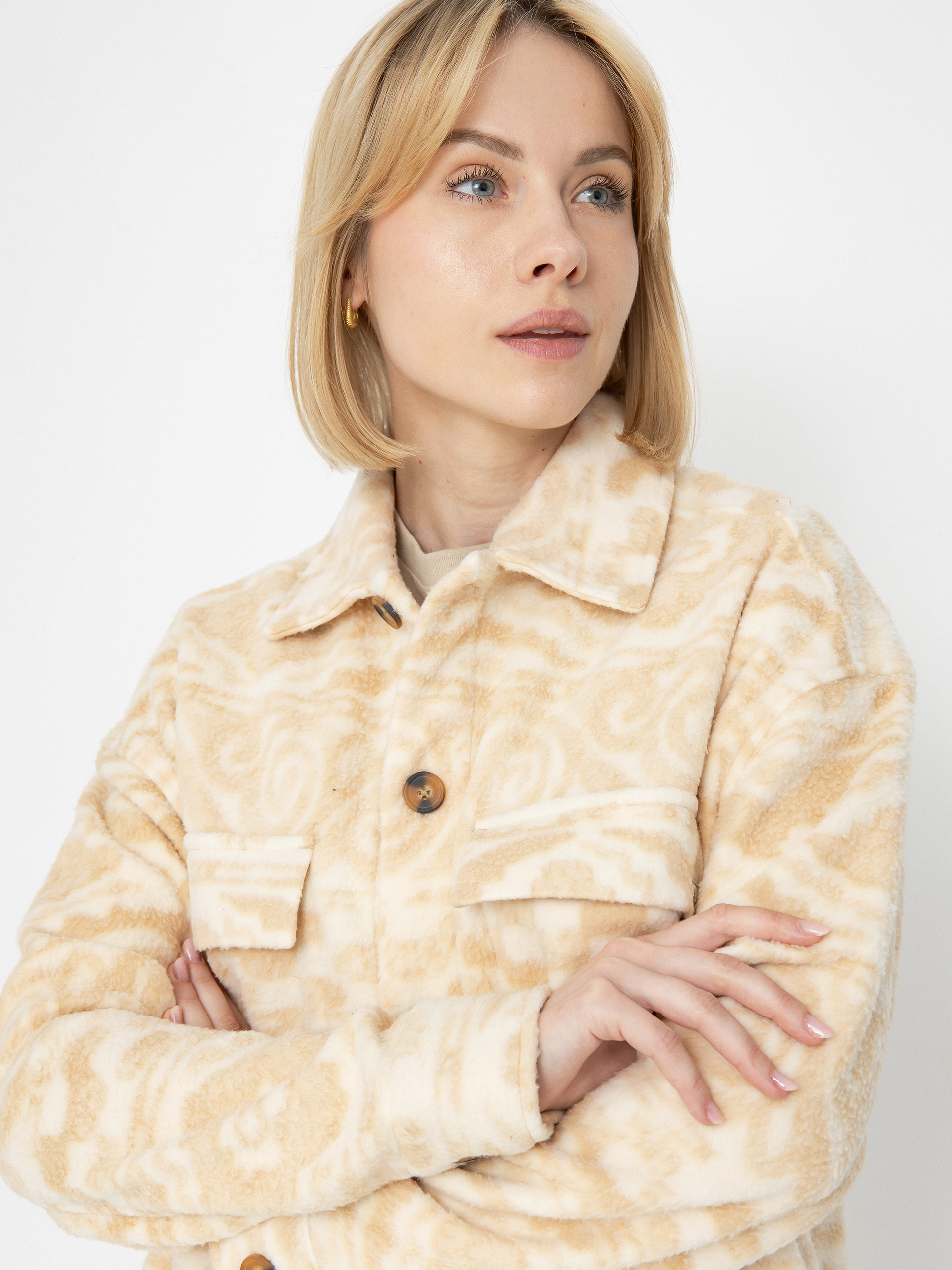 Billabong Shirt Happy Camper Shacket Wmn - beige (wet sand)