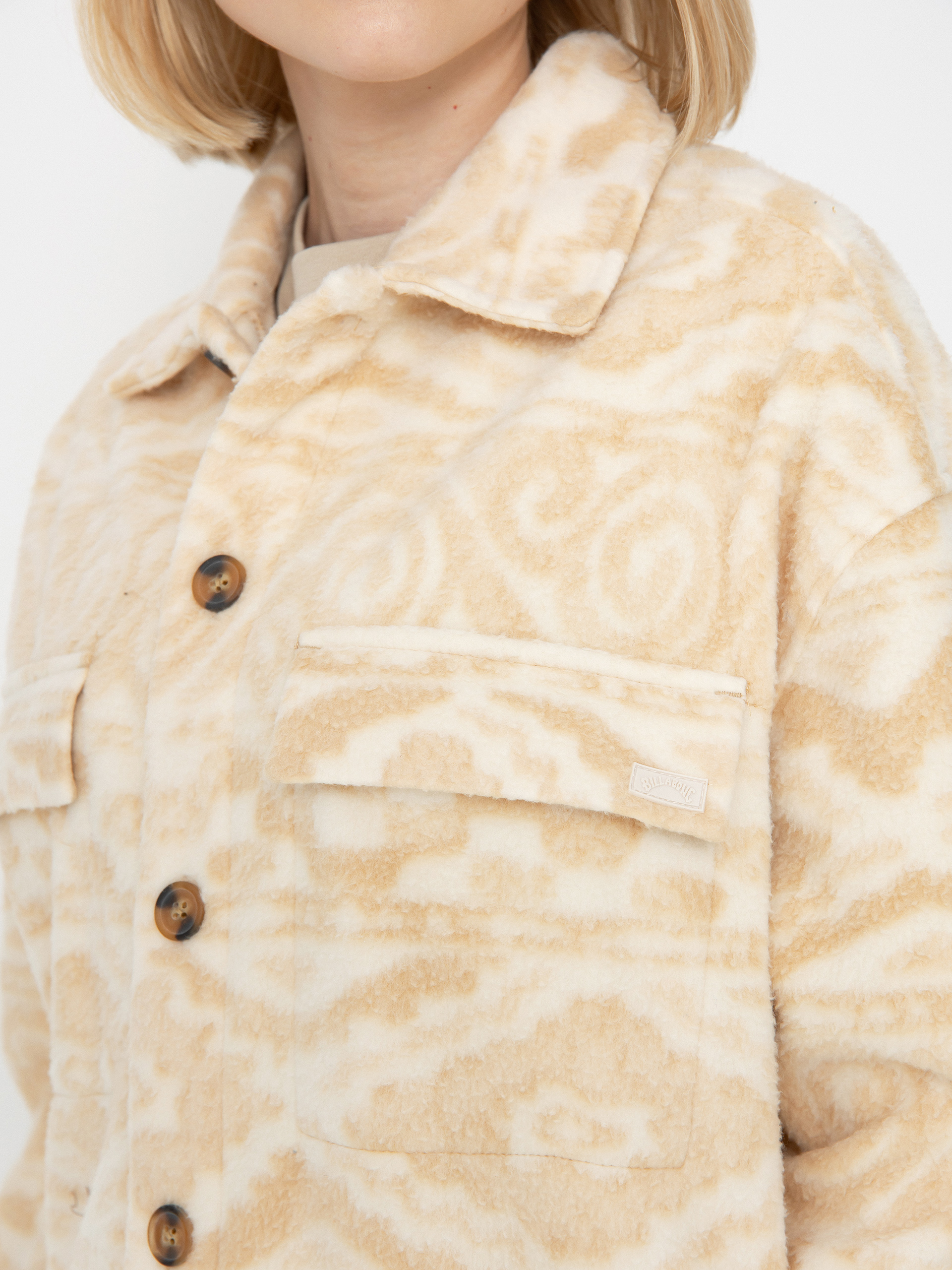 Billabong Shirt Happy Camper Shacket Wmn (wet sand)