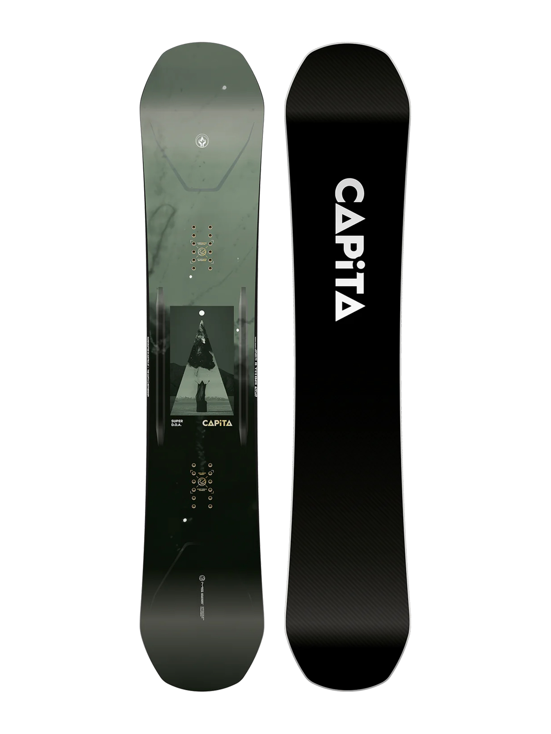 Capita Snowboard Super D.O.A. - black, multicolor (colour 1)