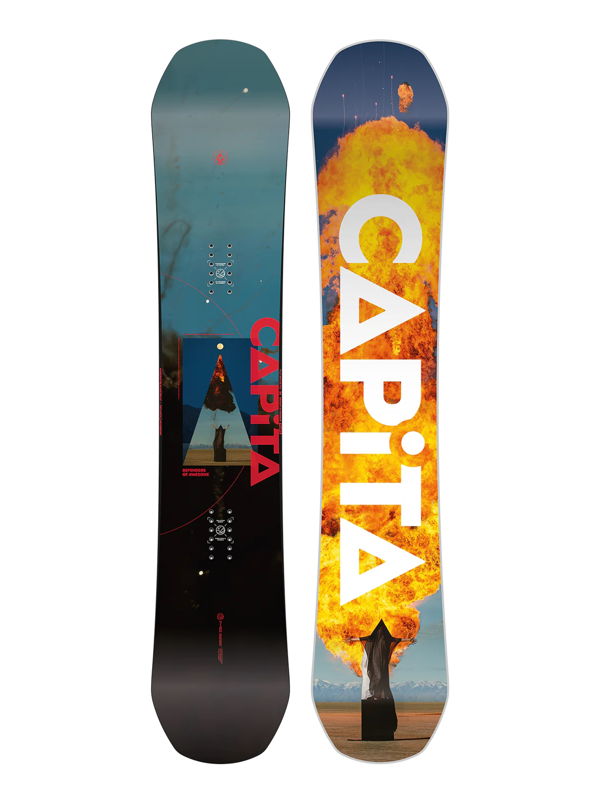 Capita Snowboard Defenders Of Awesome - blue, black, multicolor