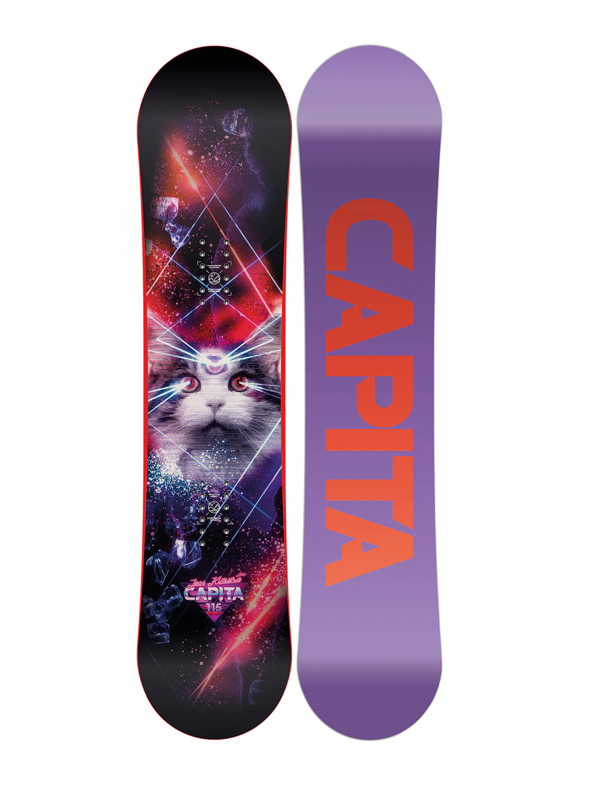 Capita Snowboard Jess Kimura Mini JR (purple/red)