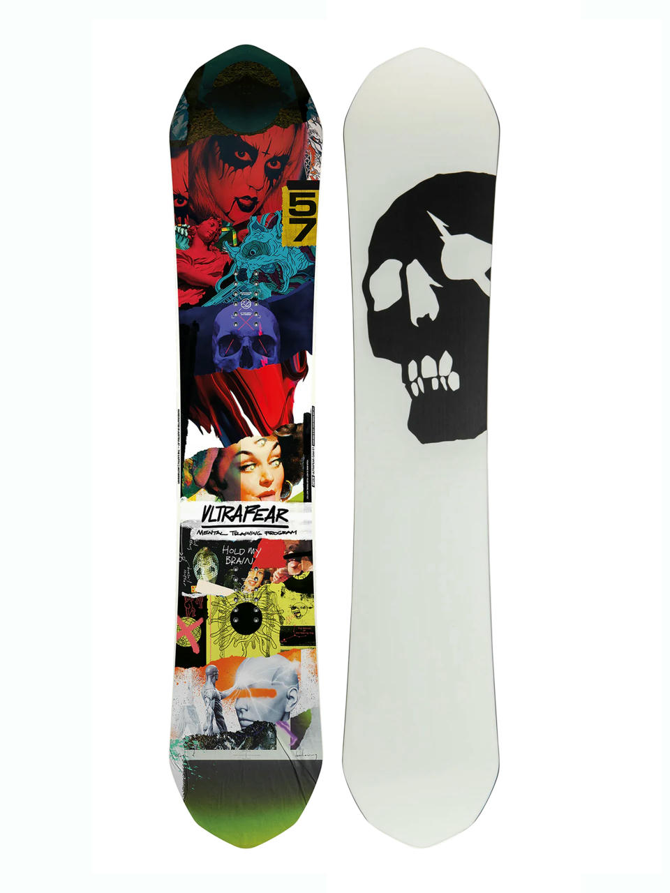 Mens Capita Snowboard Ultrafear (colour 2/white/black)