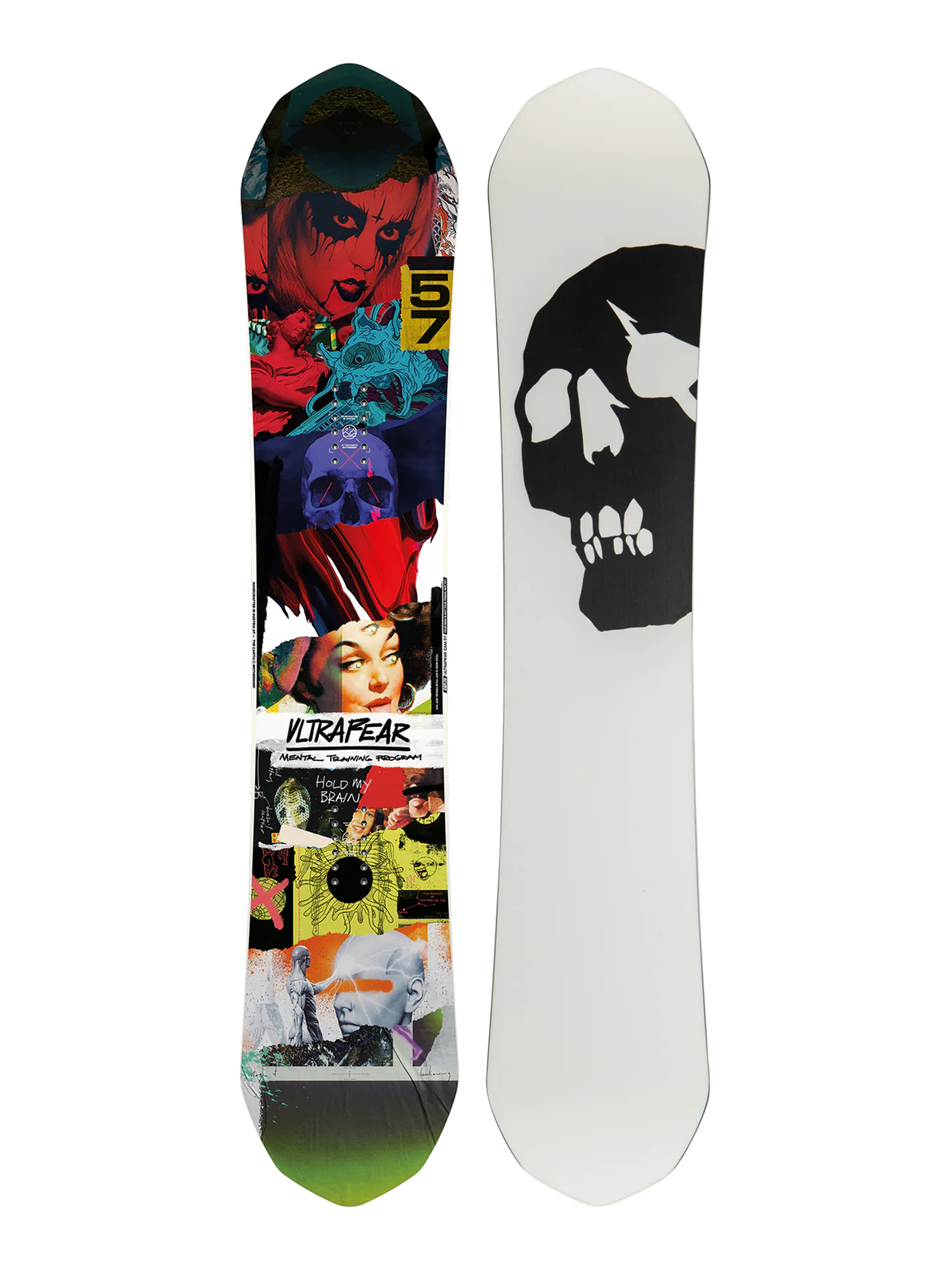 Herren Capita Snowboard Ultrafear (colour 2/white/black)