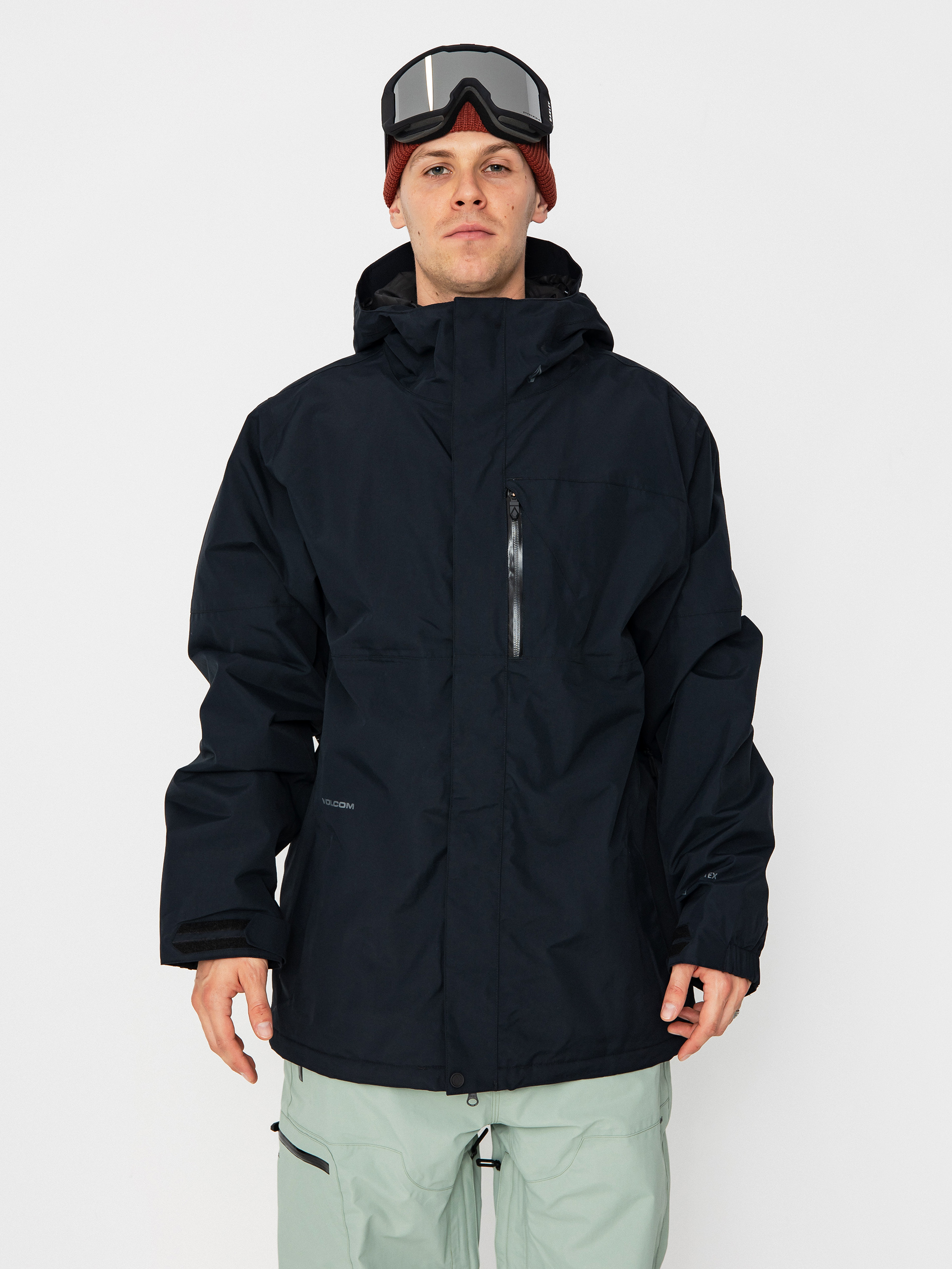 Volcom Snowboard Jacke L Ins Gore Tex (black)