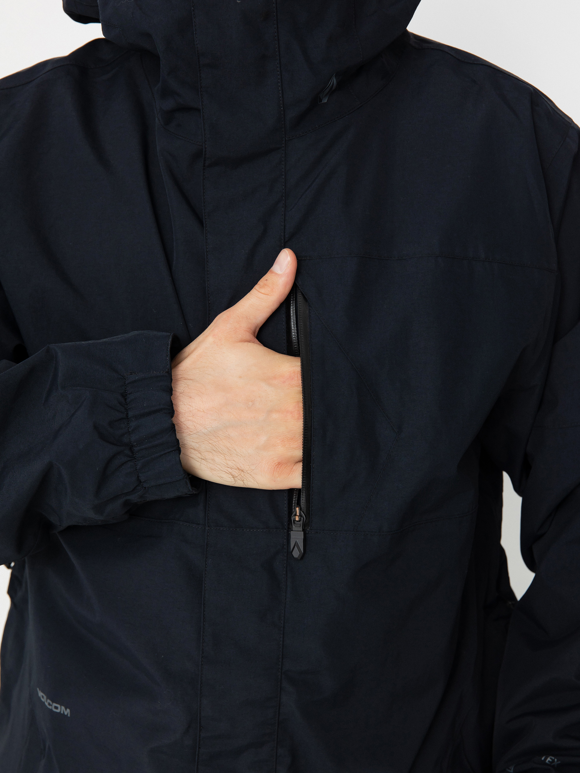 Volcom Snowboard jacket L Ins Gore Tex - black (black)