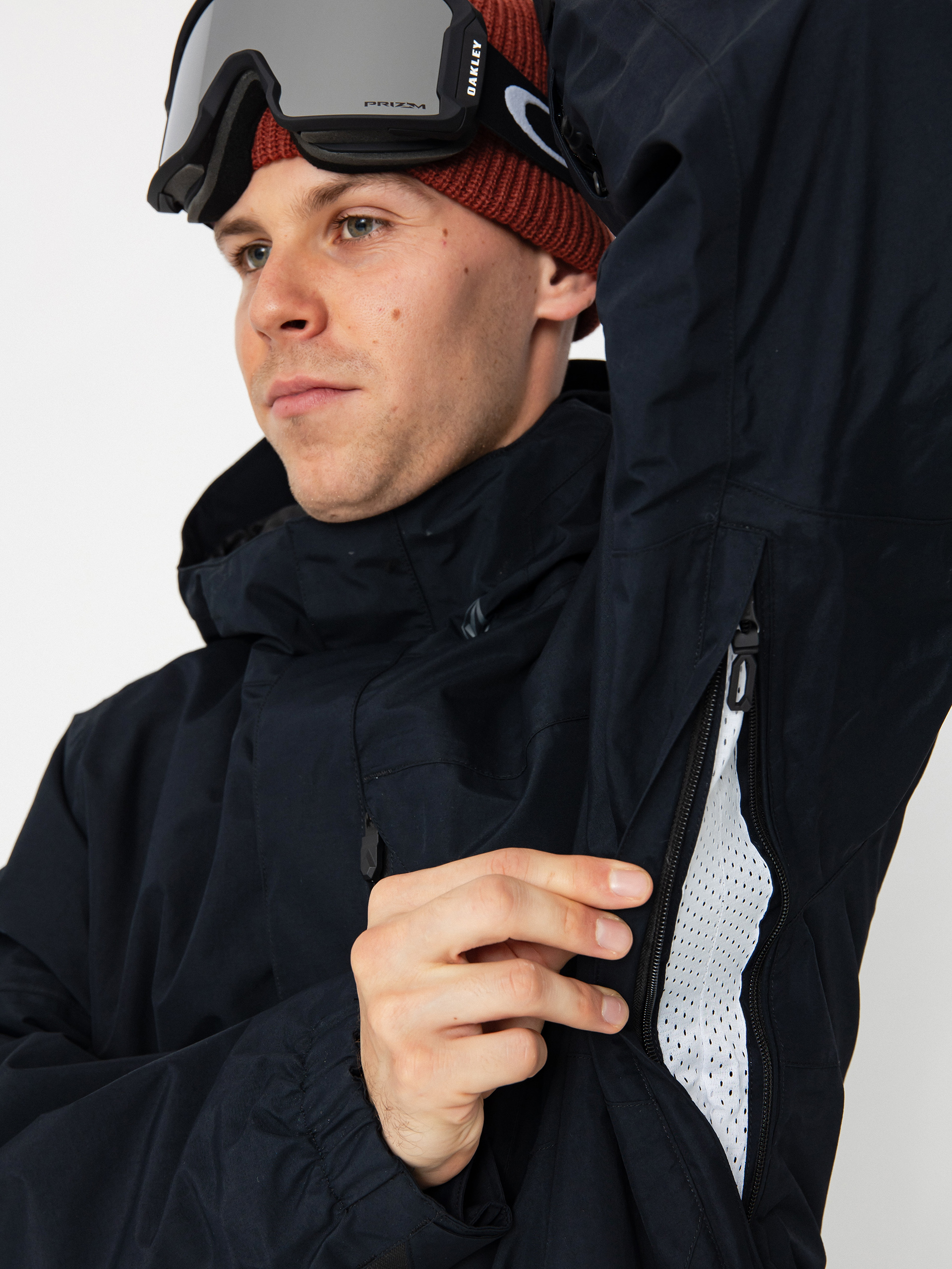 Herren Volcom Snowboard Jacke L Ins Gore Tex (black)