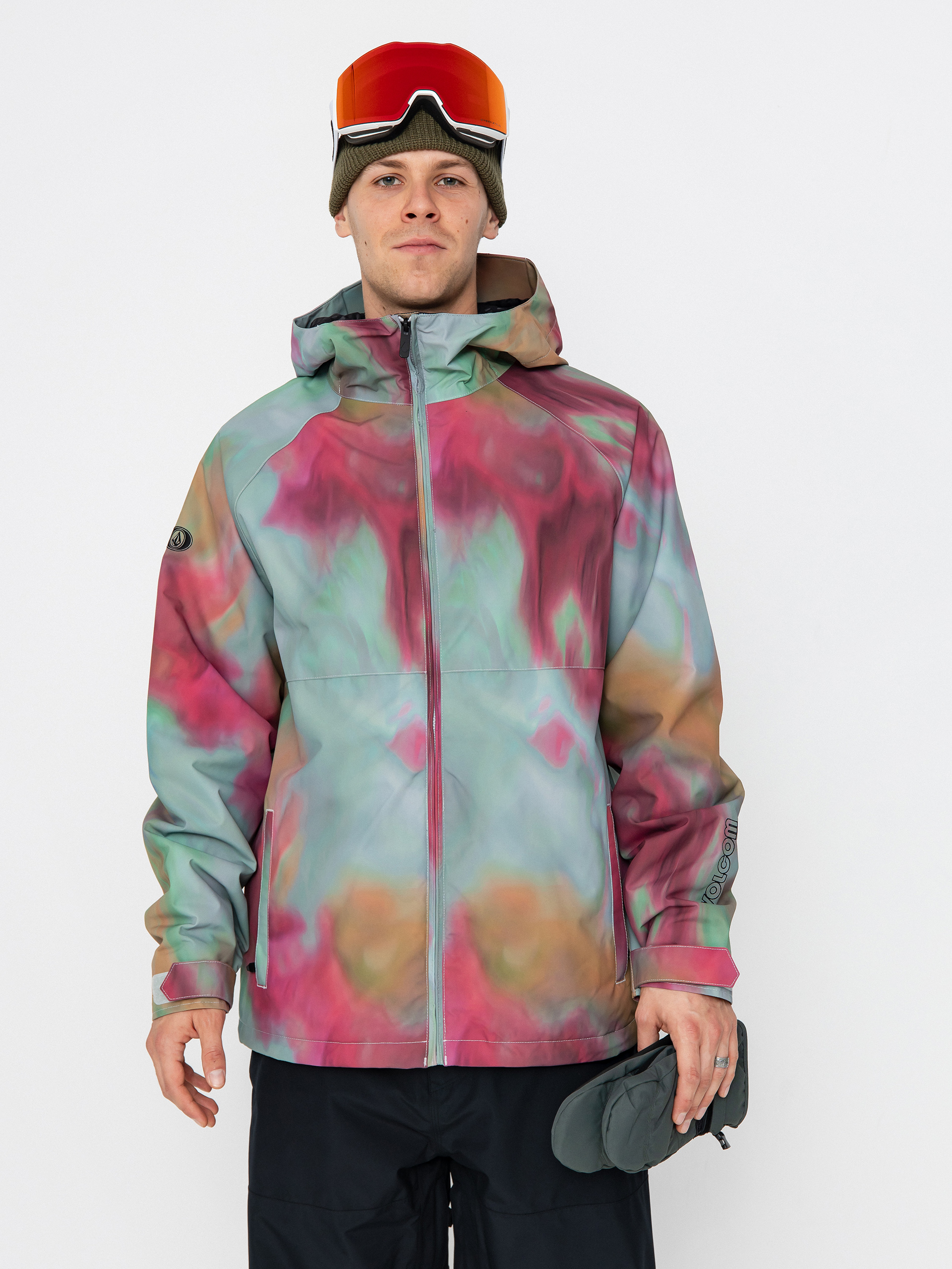 Volcom Snowboard jacket 2836 Ins - blue, violet, multicolor (grey)