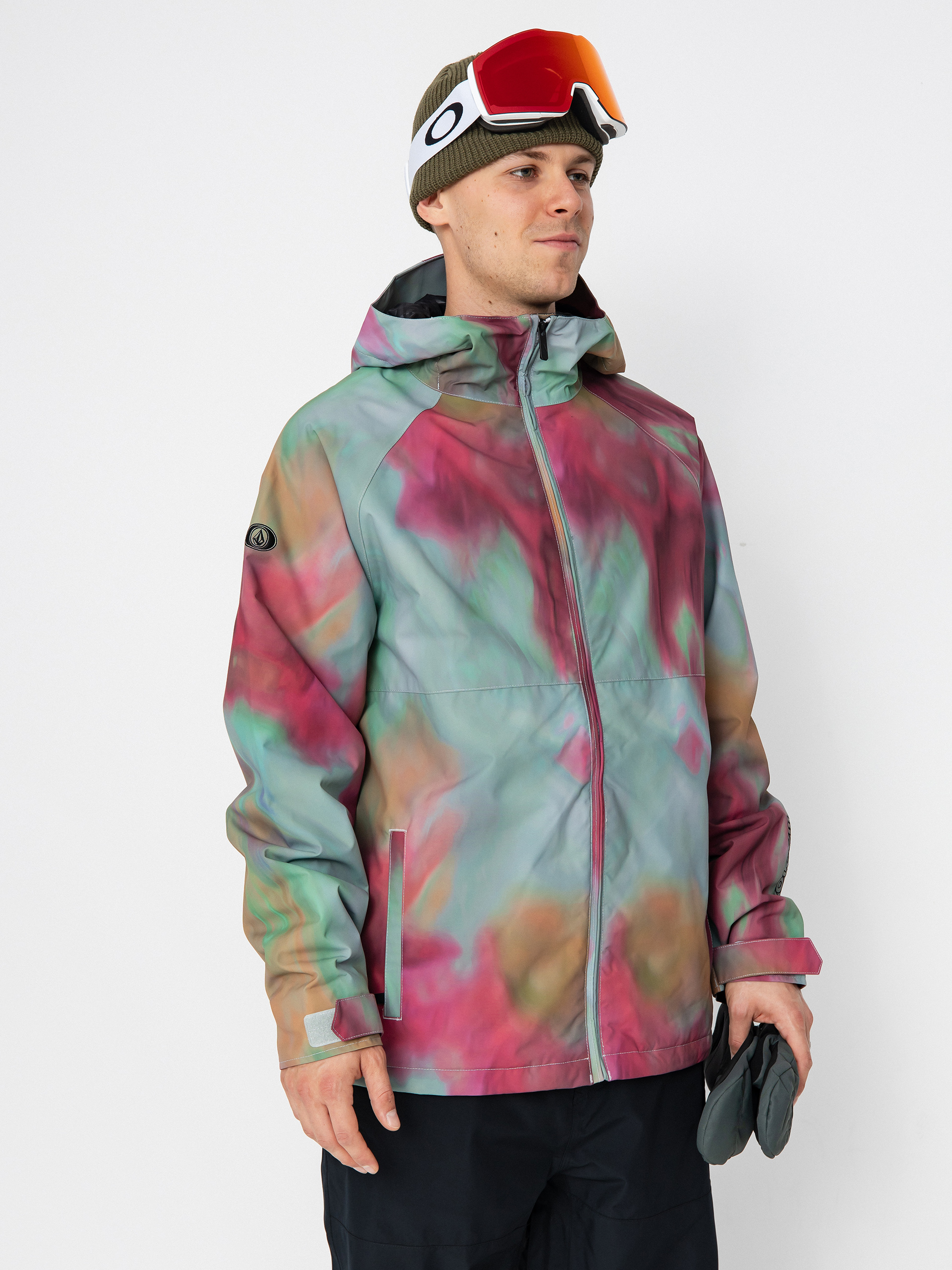 Volcom Snowboard jacket 2836 Ins - blue, violet, multicolor (grey)