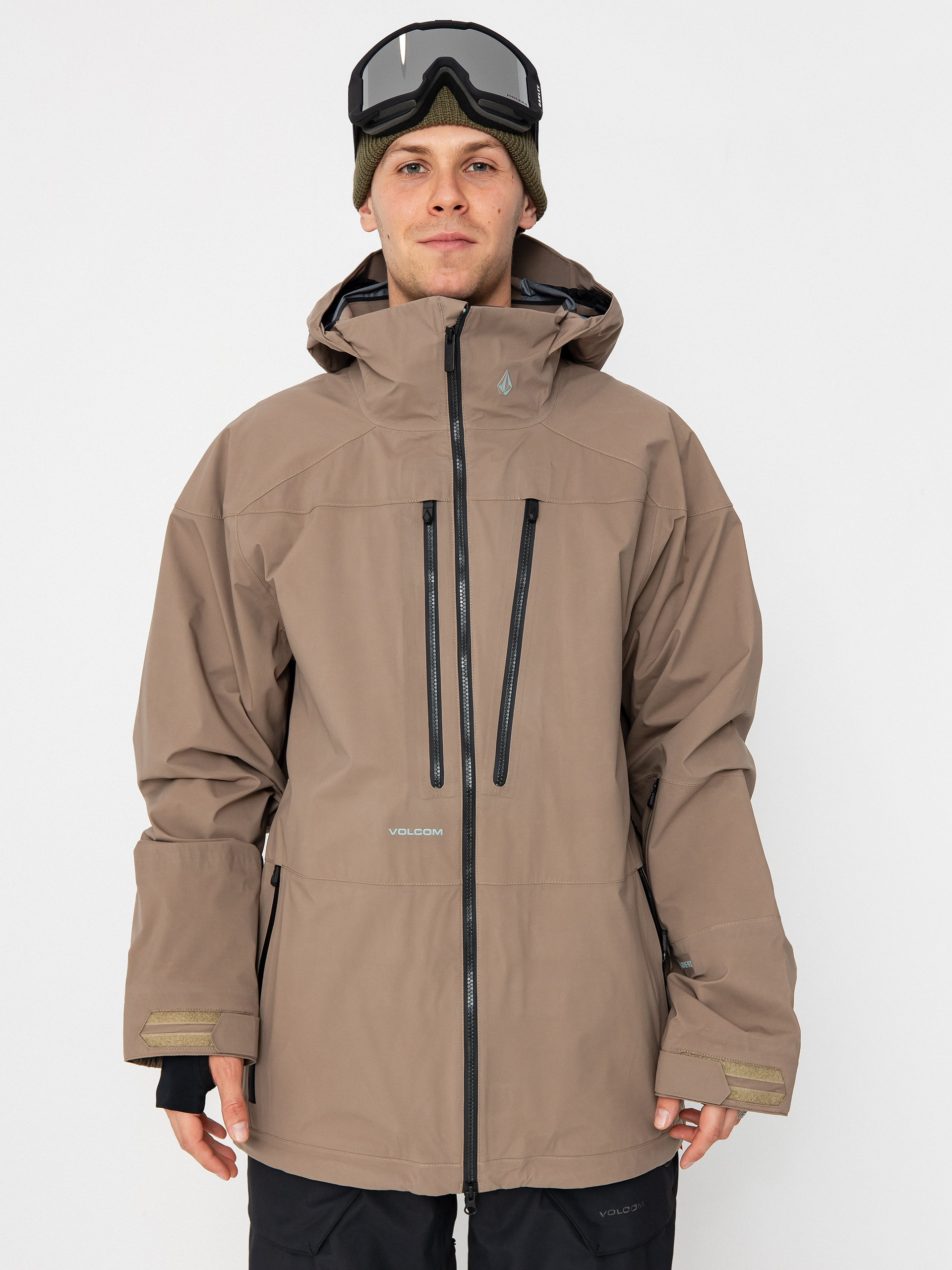 何でも揃う Volcom Snowboard jacket Guch Stretch Gore - brown (chestnut スノーボード