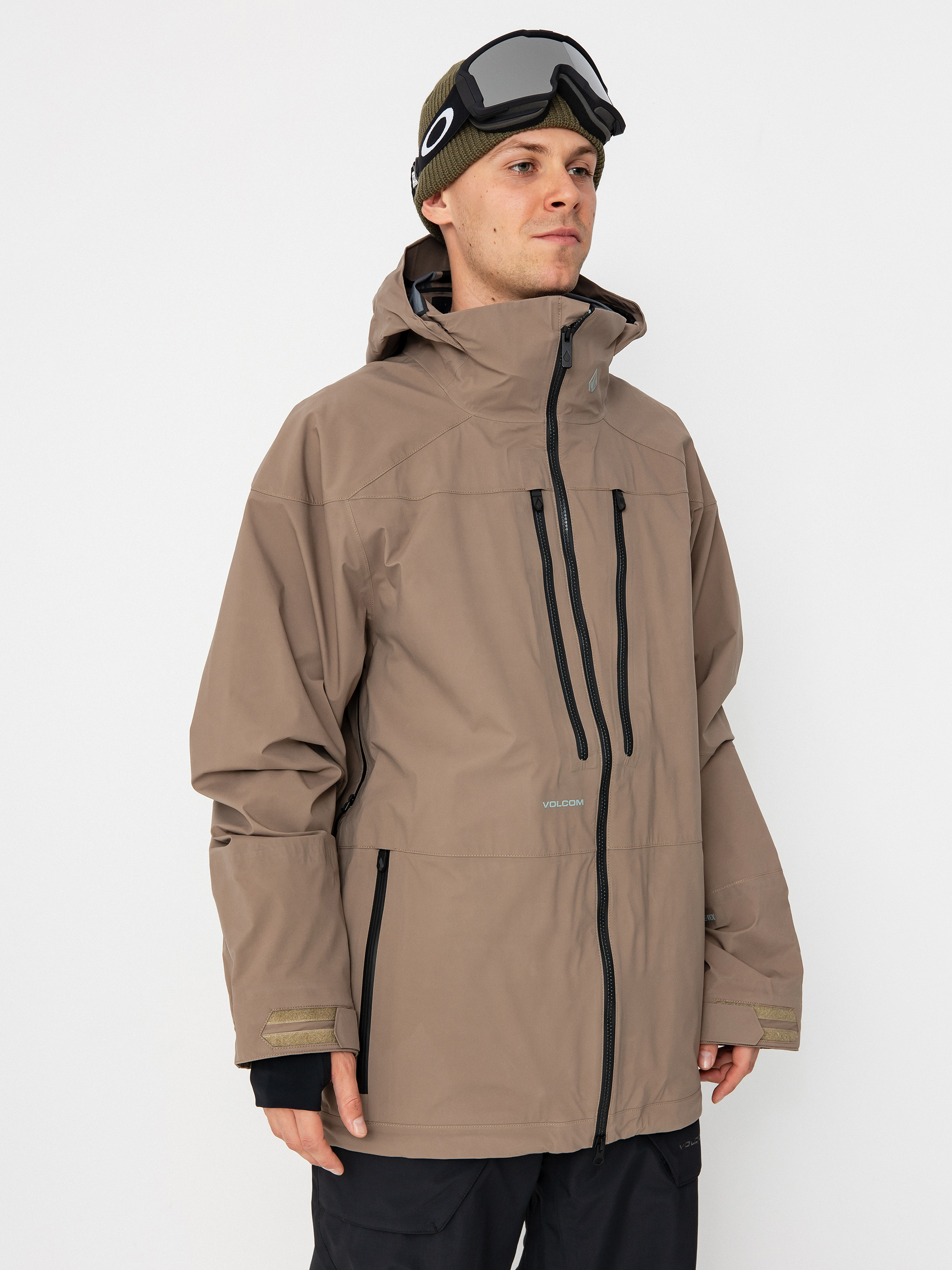 Mens Volcom Snowboard jacket Guch Stretch Gore (chestnut brown)