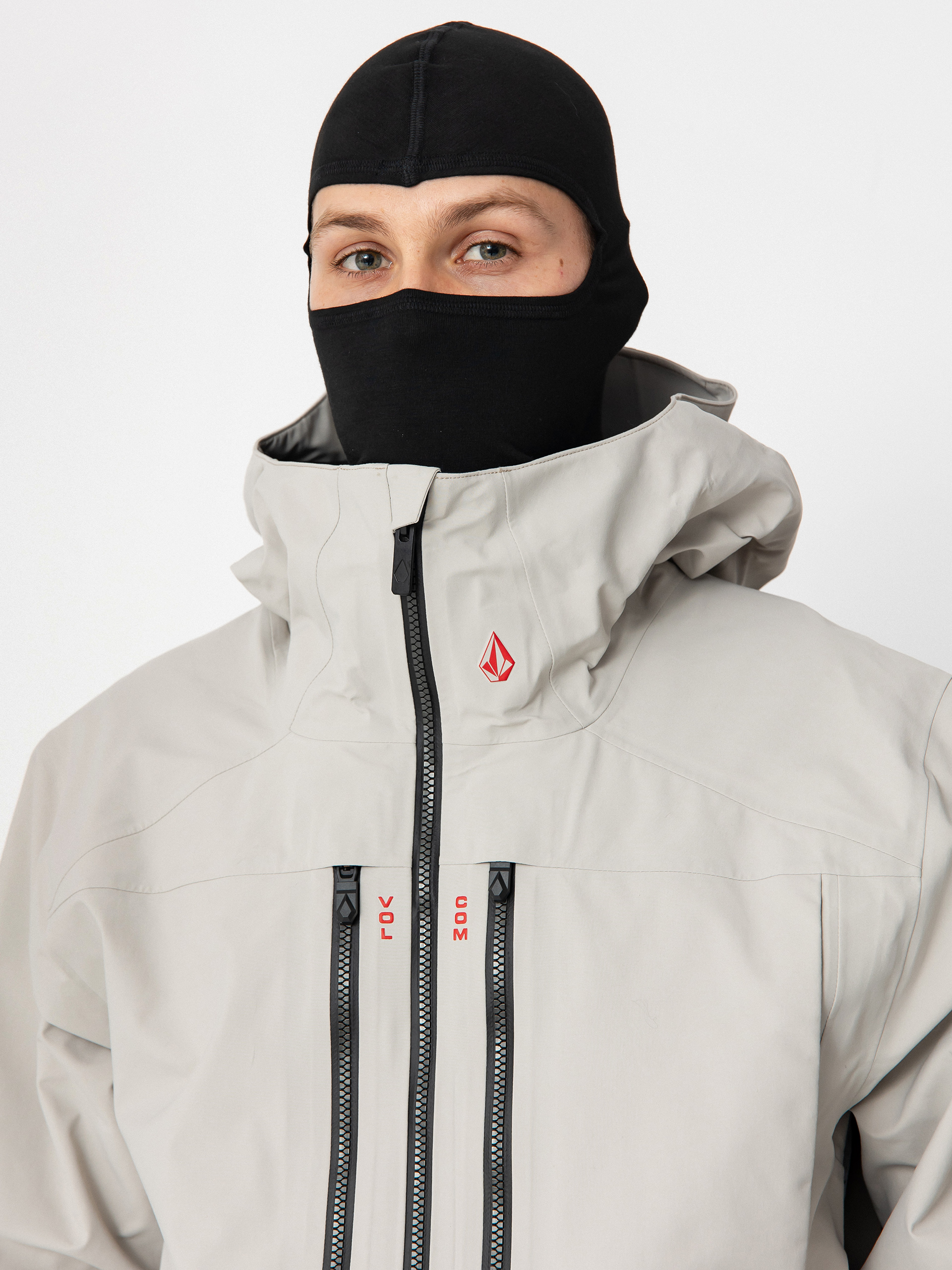 Mens Volcom Snowboard jacket Guide Gore Tex (stone)