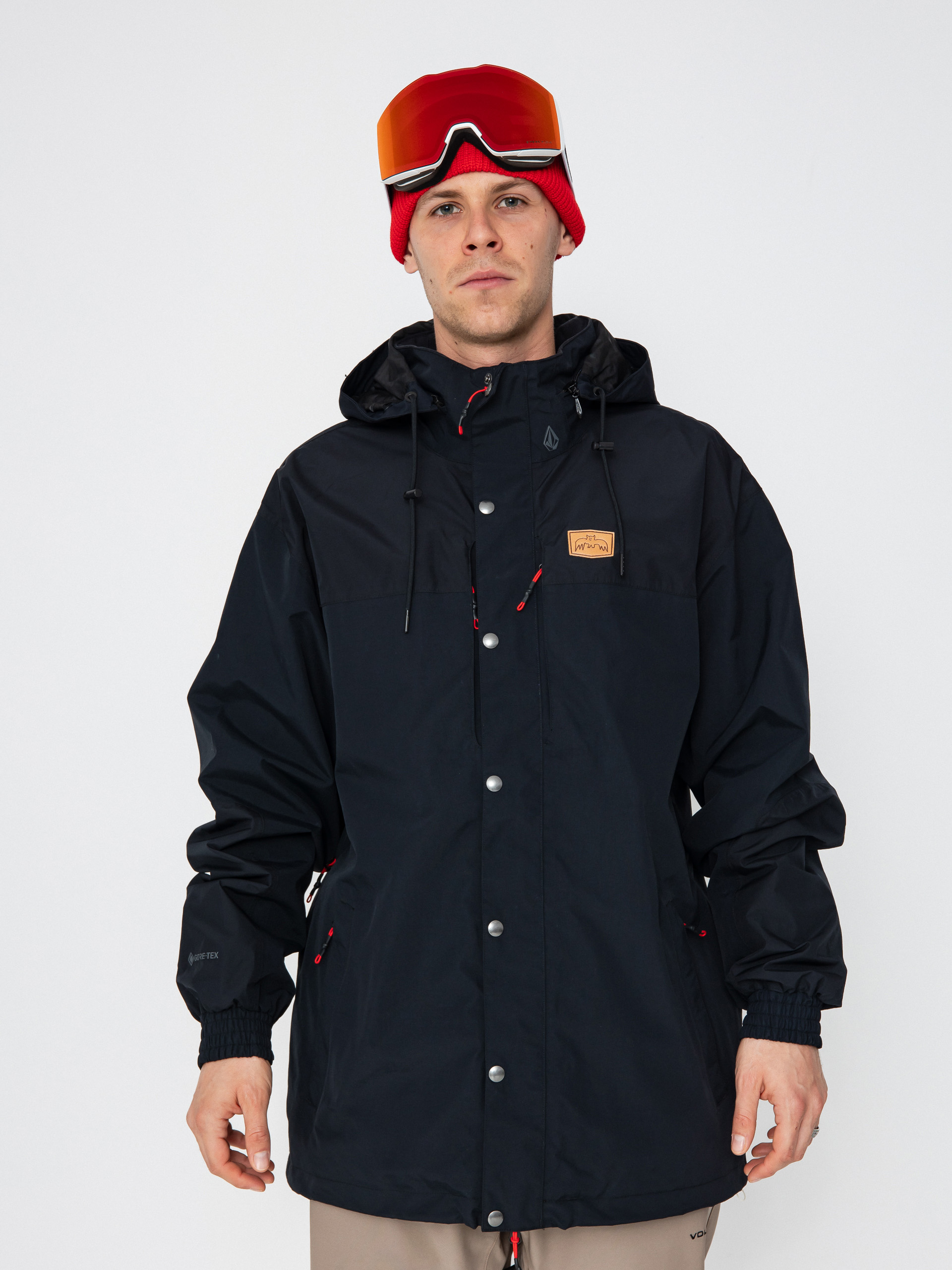 Volcom Snowboard Jacke Longo Gore Tex (black)