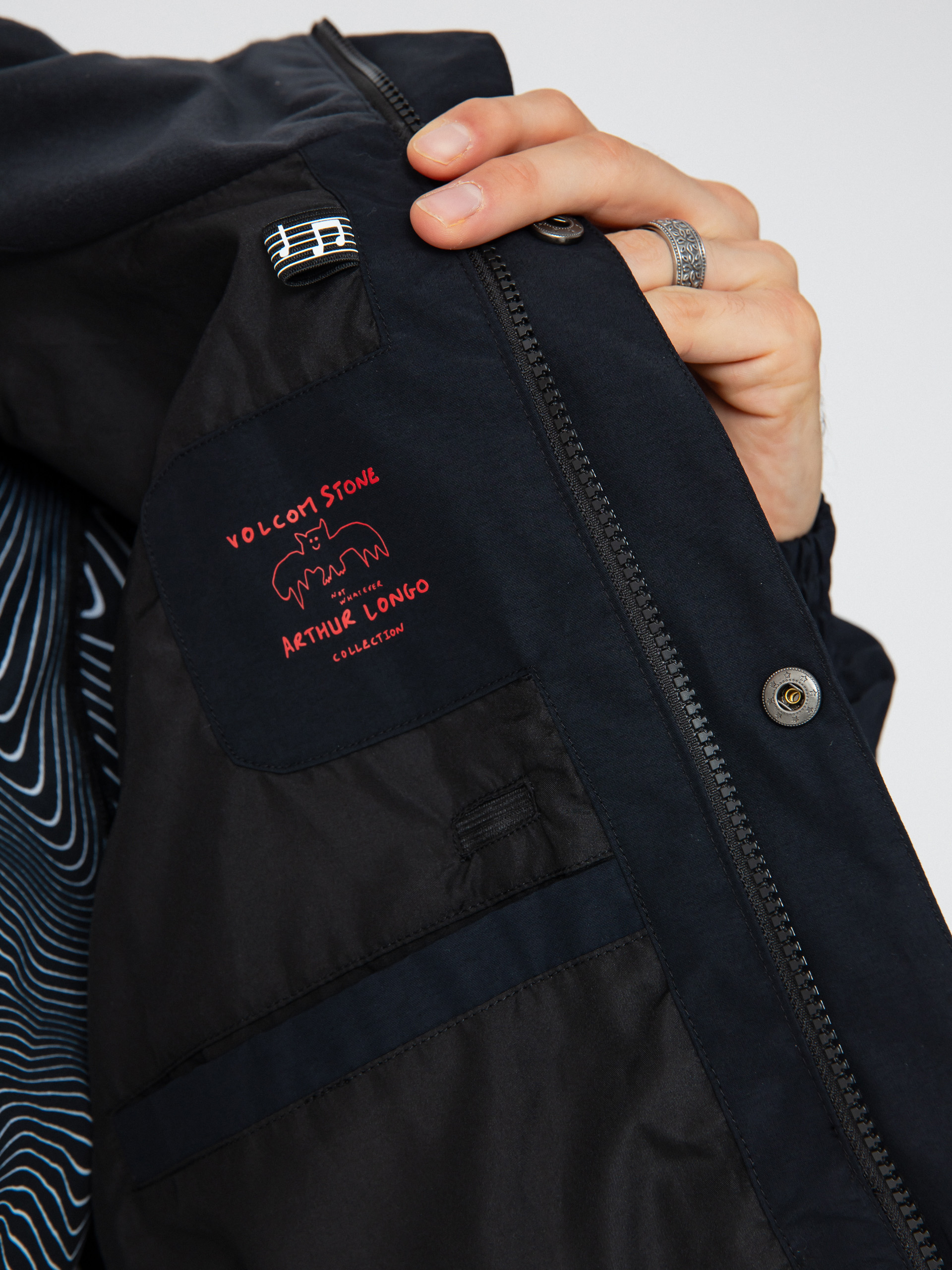 Volcom Snowboard jacket Longo Gore Tex - black (black)