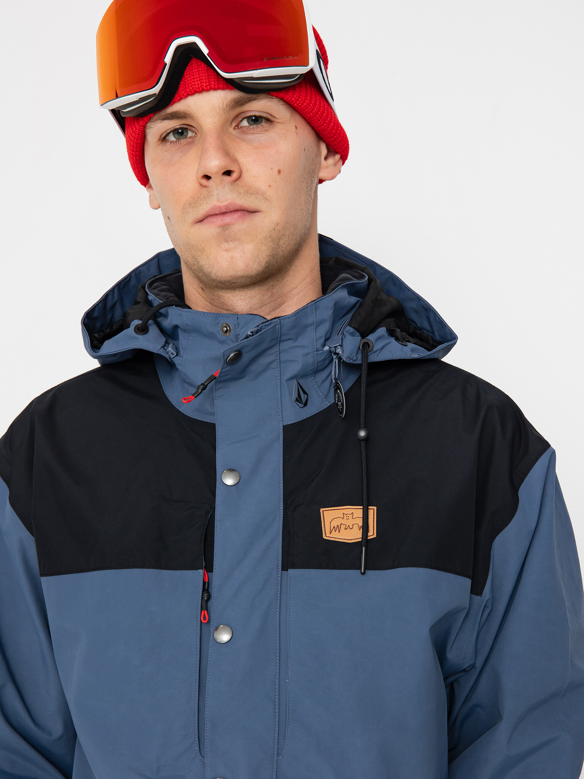 Herren Volcom Snowboard Jacke Longo Gore Tex (indigo)