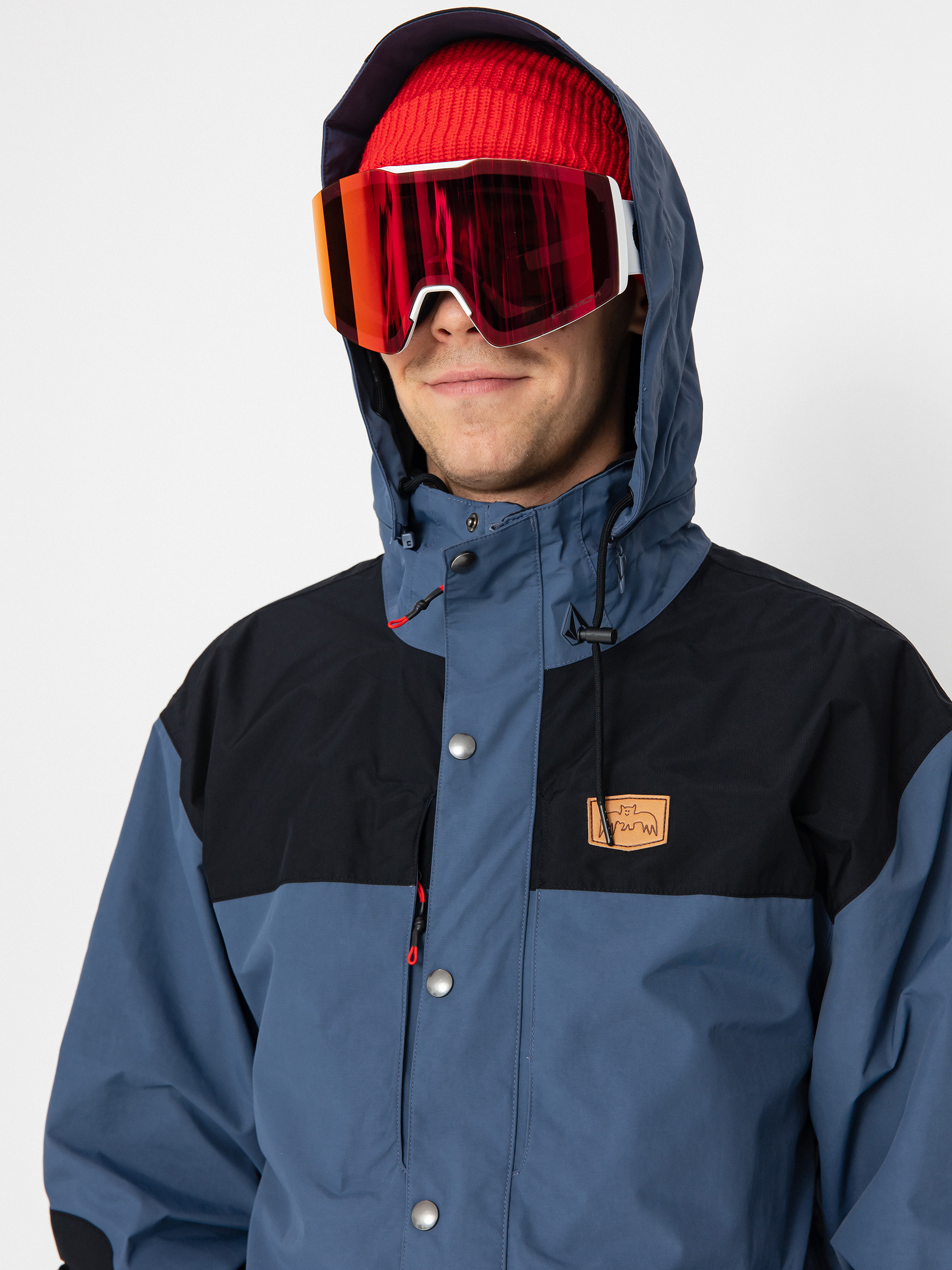 Mens Volcom Snowboard jacket Longo Gore Tex (indigo)