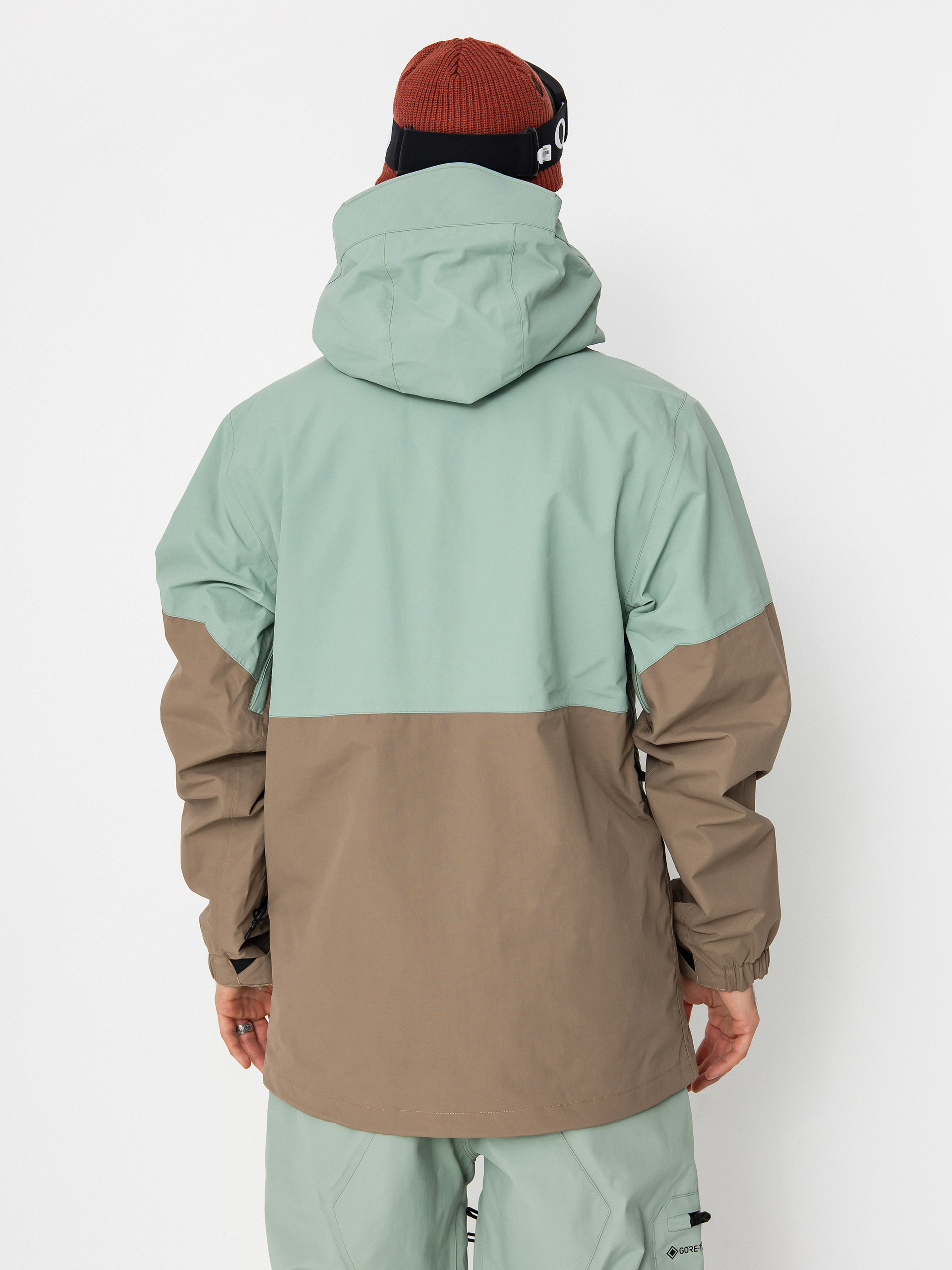 Mens Volcom Snowboard jacket L Gore Tex (agave)