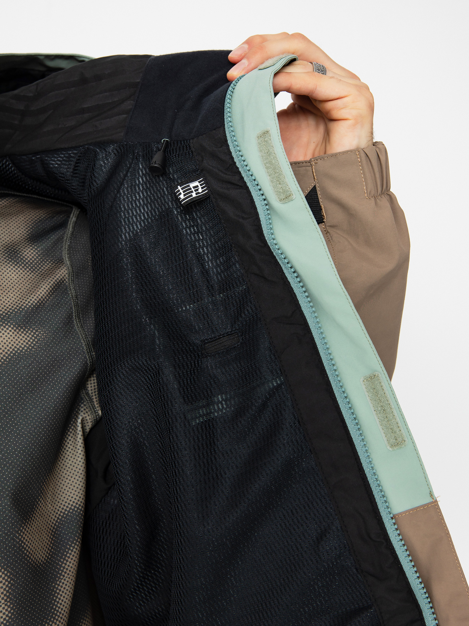 Herren Volcom Snowboard Jacke L Gore Tex (agave)