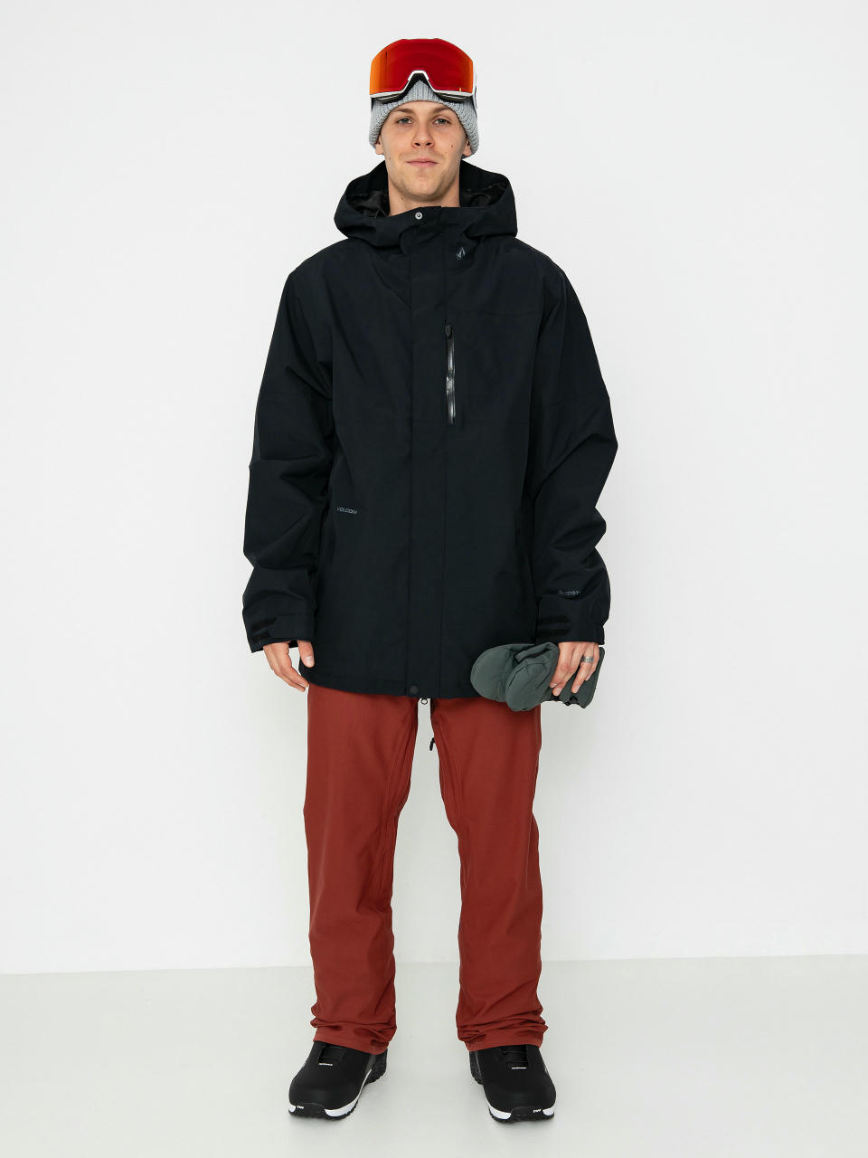 Volcom Snowboard Jacke L Gore Tex (black)