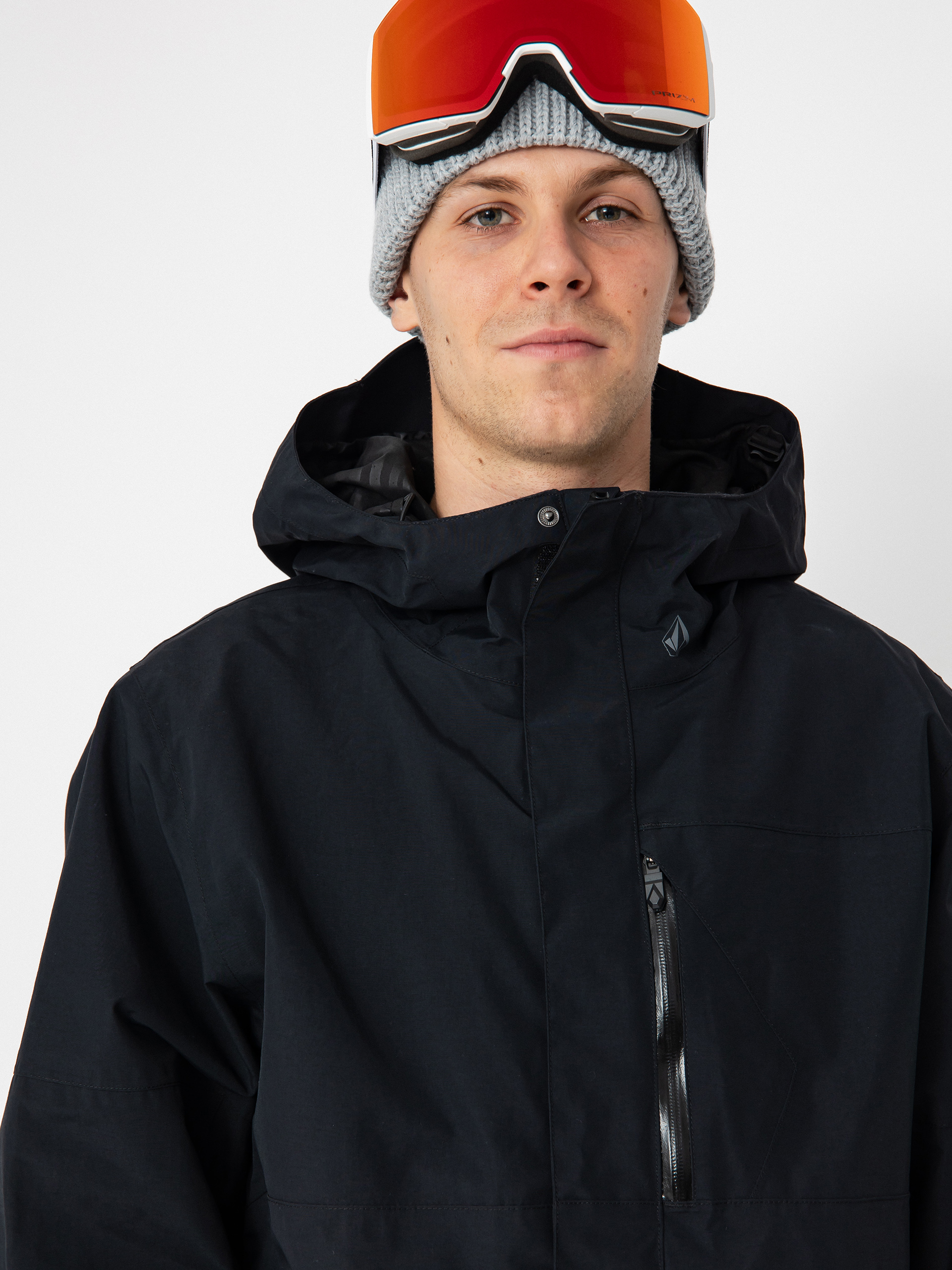 Herren Volcom Snowboard Jacke L Gore Tex (black)