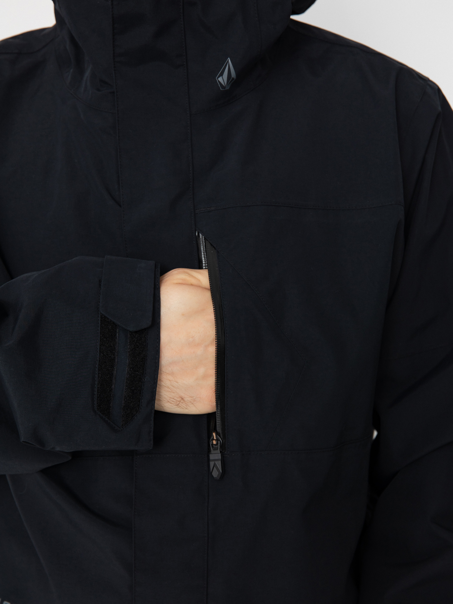 Herren Volcom Snowboard Jacke L Gore Tex (black)