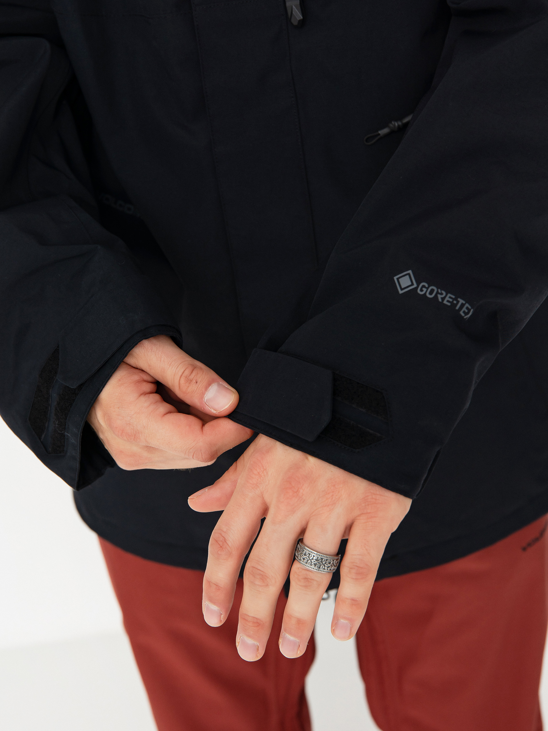 Herren Volcom Snowboard Jacke L Gore Tex (black)