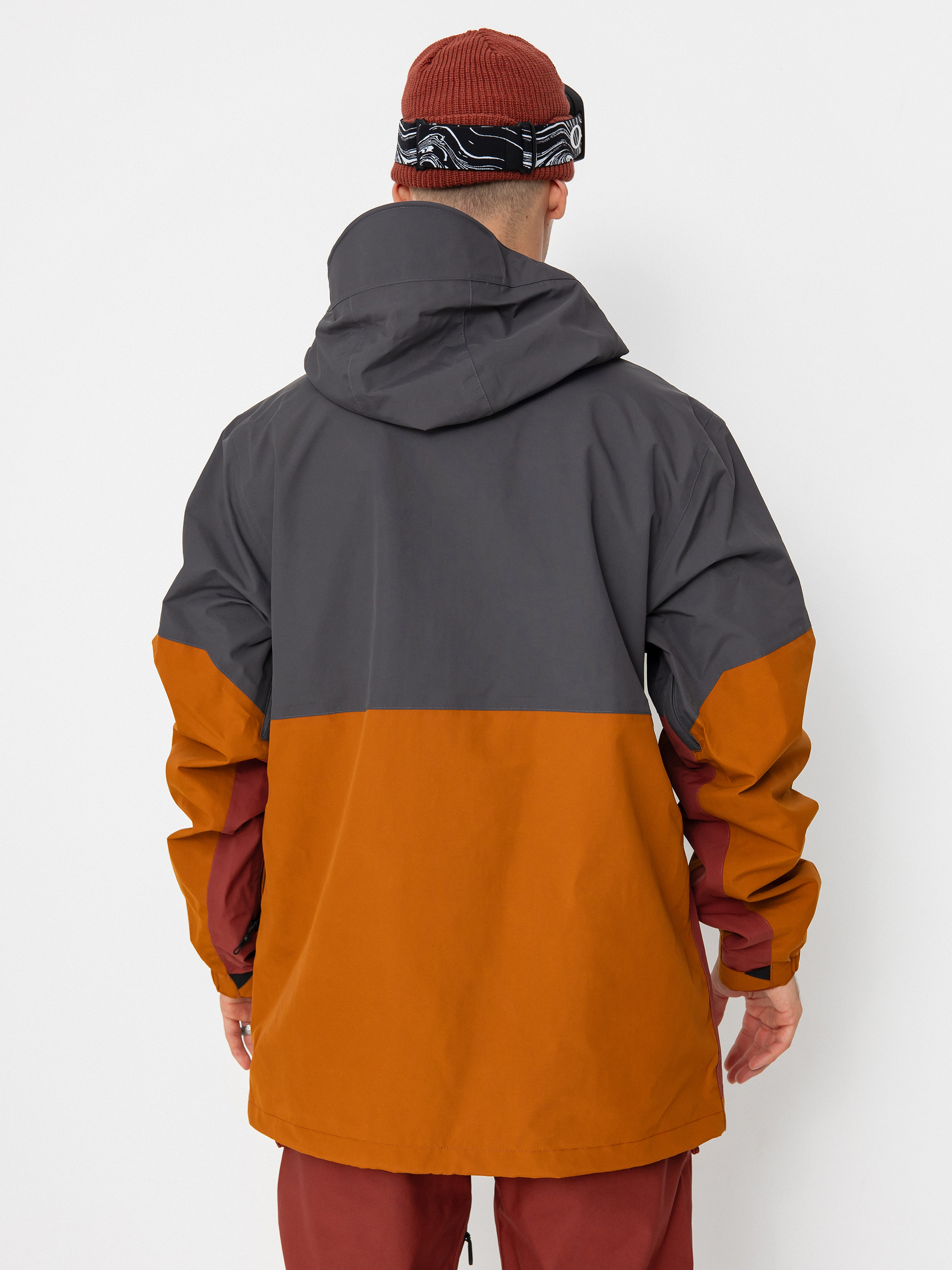 Mens Volcom Snowboard jacket L Gore Tex (caramel)
