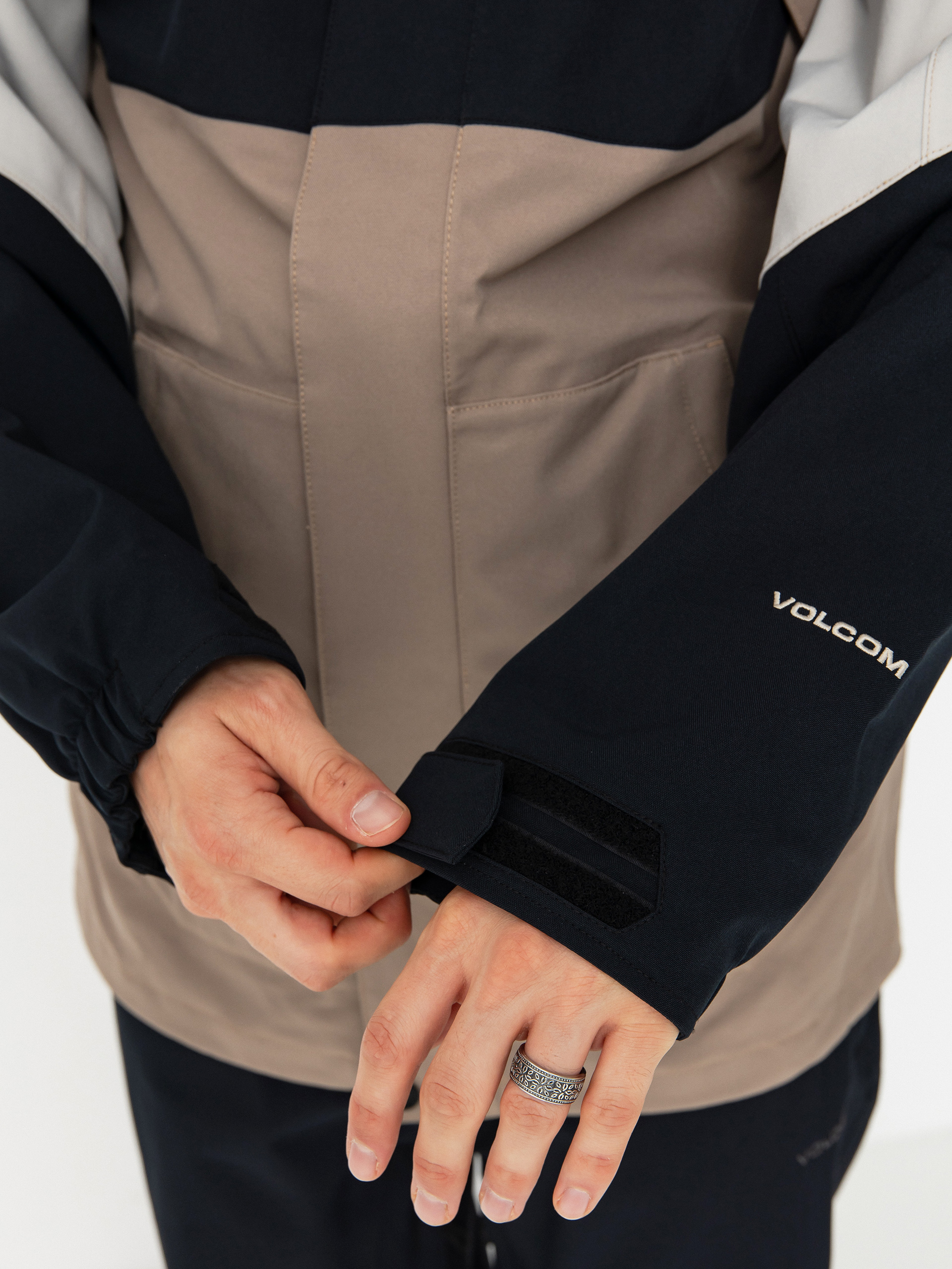 Herren Volcom Snowboard Jacke Brighton Full Zip (chestnut brown)